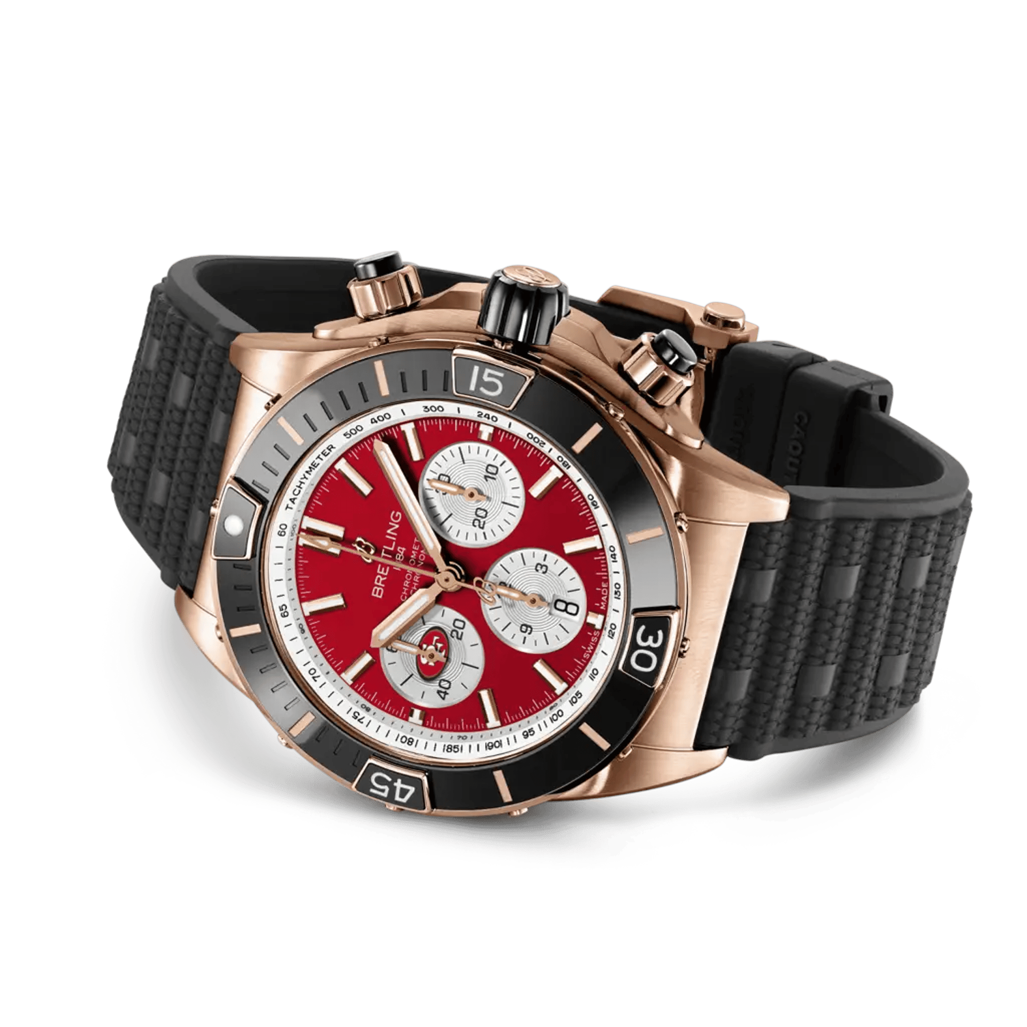 Super Chronomat B01 Chronograph 44 NFL San Francisco 49ers - RB01366A1K1S1 - image 3