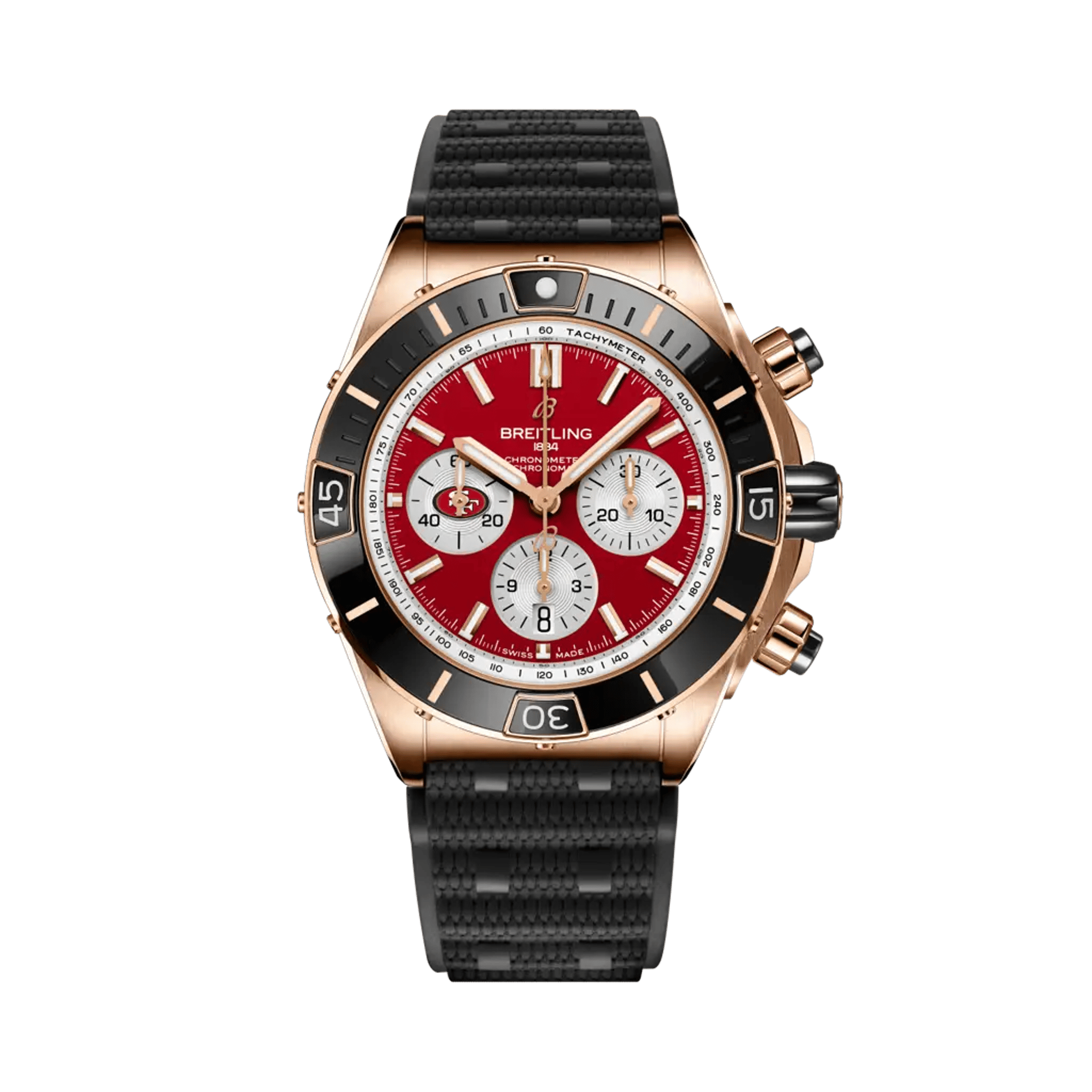 Super Chronomat B01 Chronograph 44 NFL San Francisco 49ers - RB01366A1K1S1 - image 1
