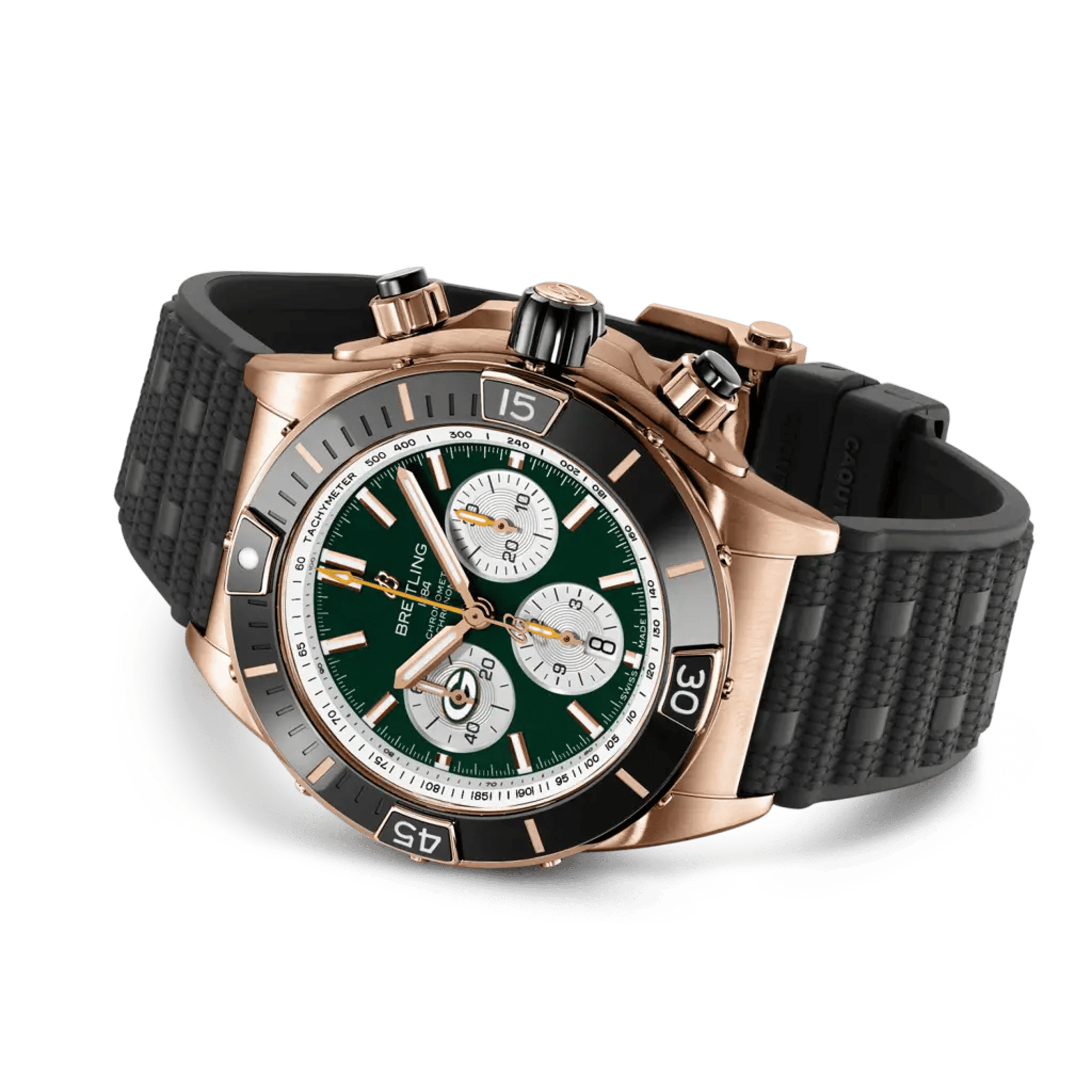 Super Chronomat B01 Chronograph 44 NFL Green Bay Packers - RB01366A1L1S1 - image 3