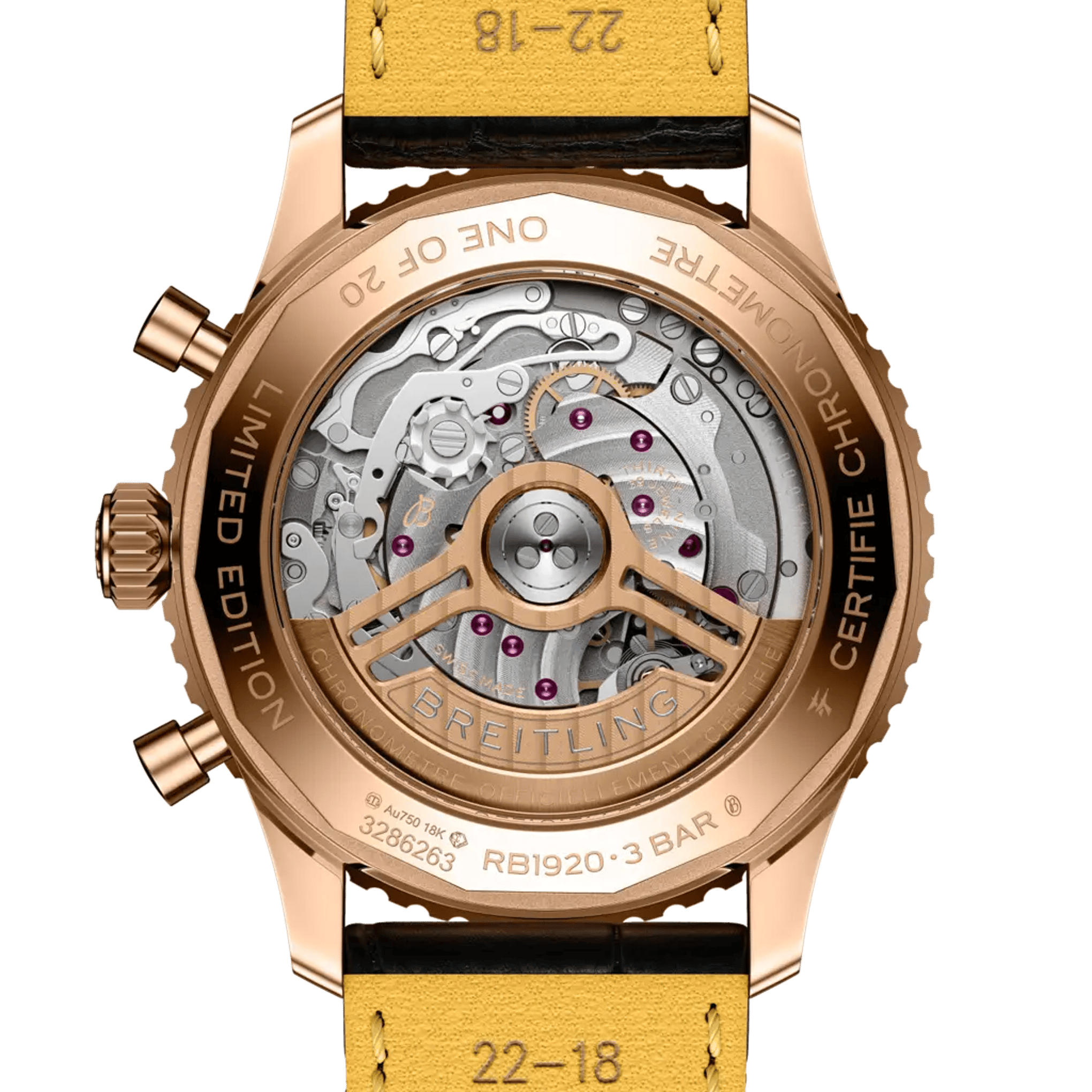 Navitimer B19 Chronograph 43 Perpetual Calendar Japan Limited - RB19201A1A1P1 - image 4