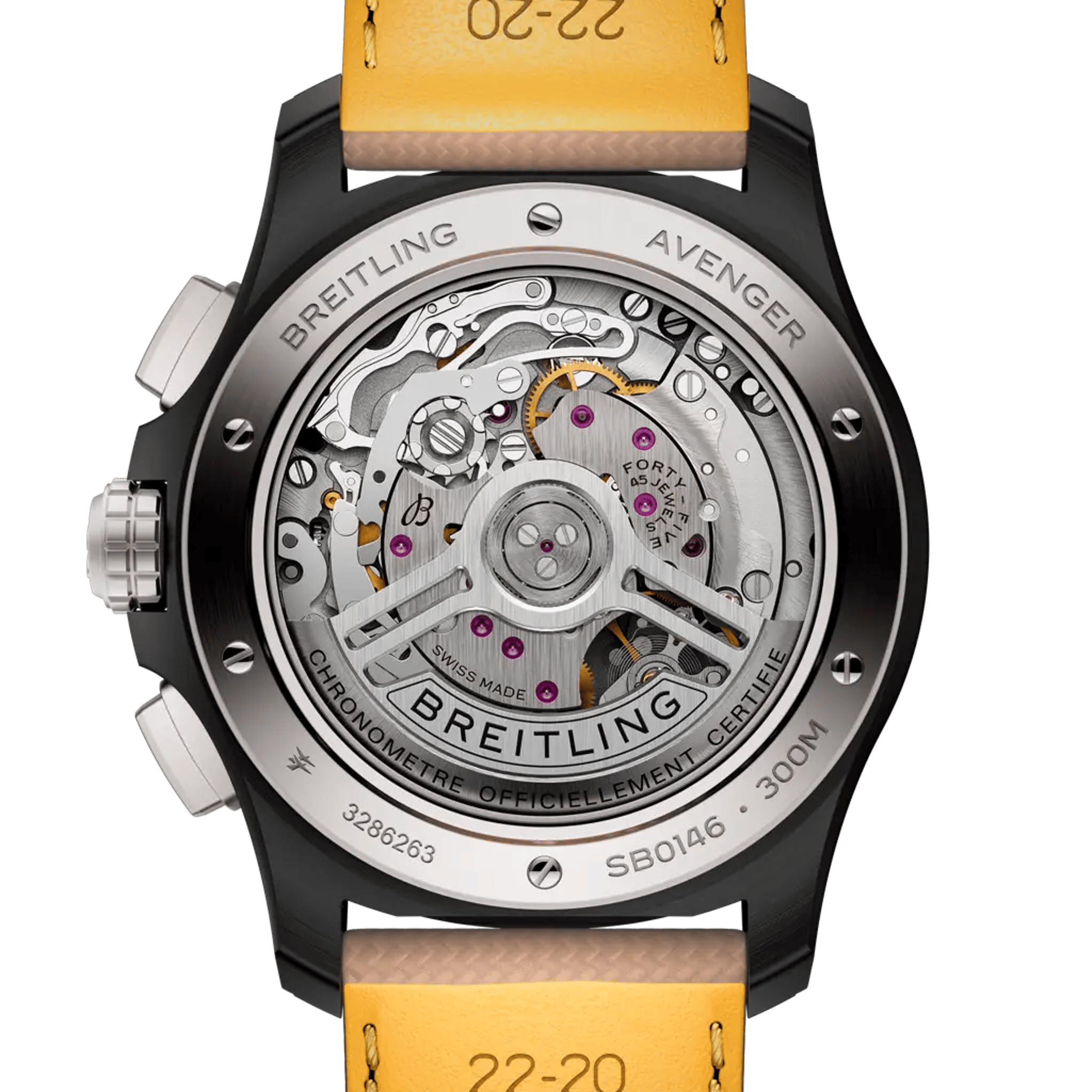 Avenger B01 Chronograph 42 Night Mission - SB0146101B1X1 - image 4