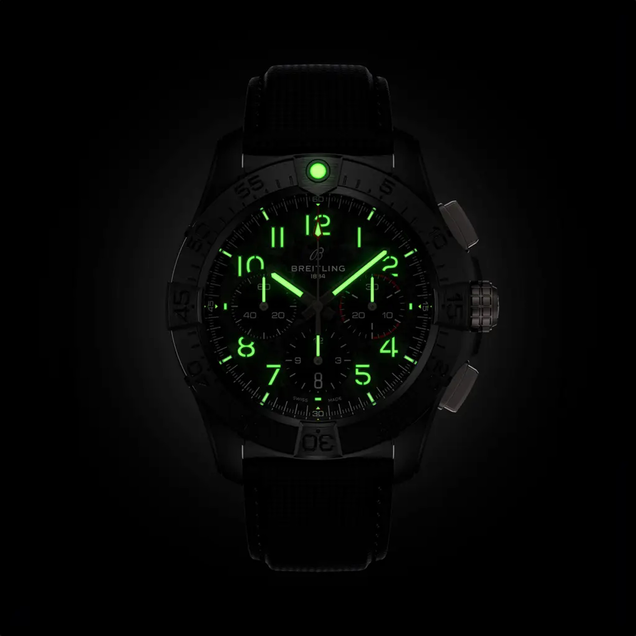 Avenger B01 Chronograph 44 Night Mission - SB0147101B1X1 - image 6