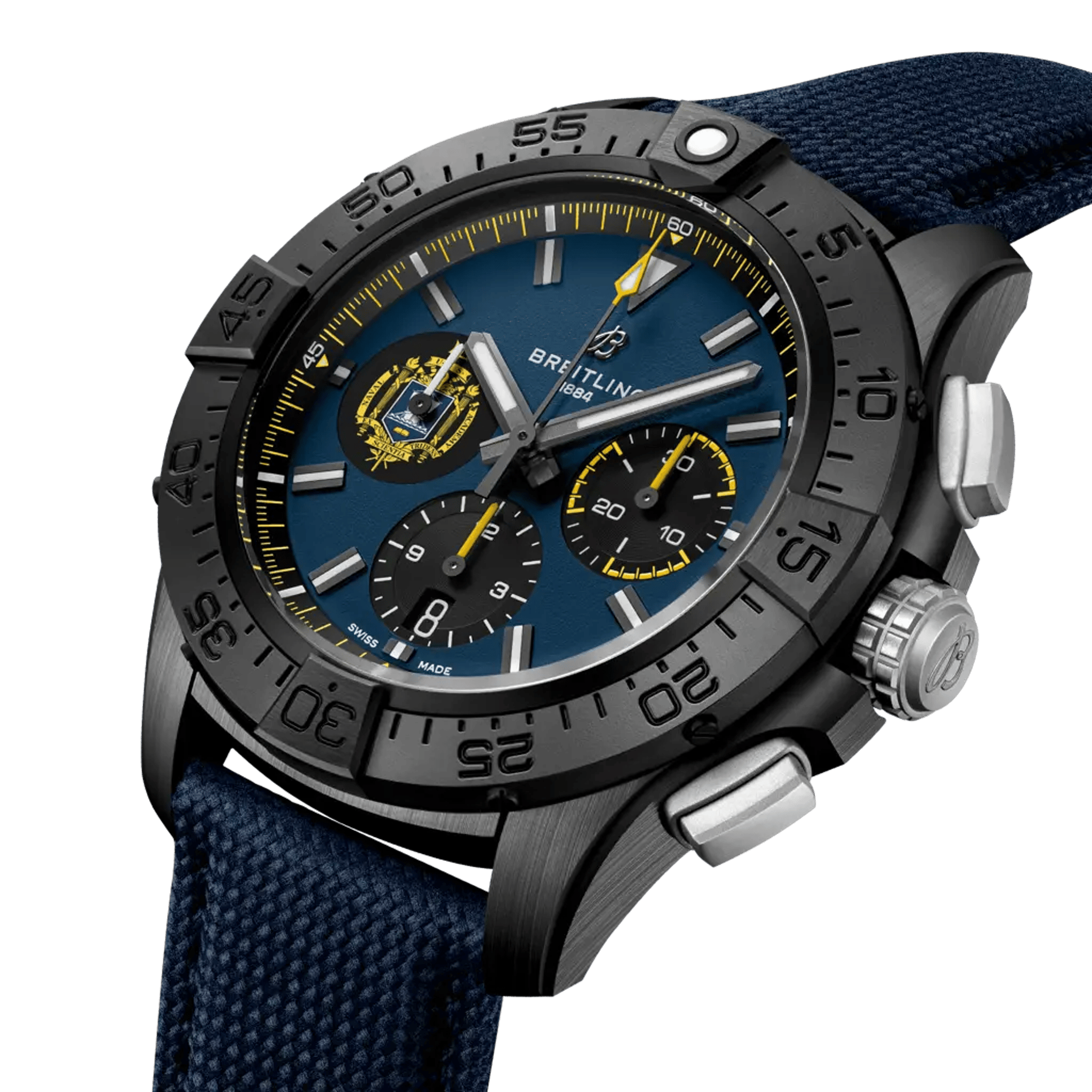 Avenger B01 Chronograph 44 Night Mission US Naval Academy - SB01474A1C1X1 - image 2