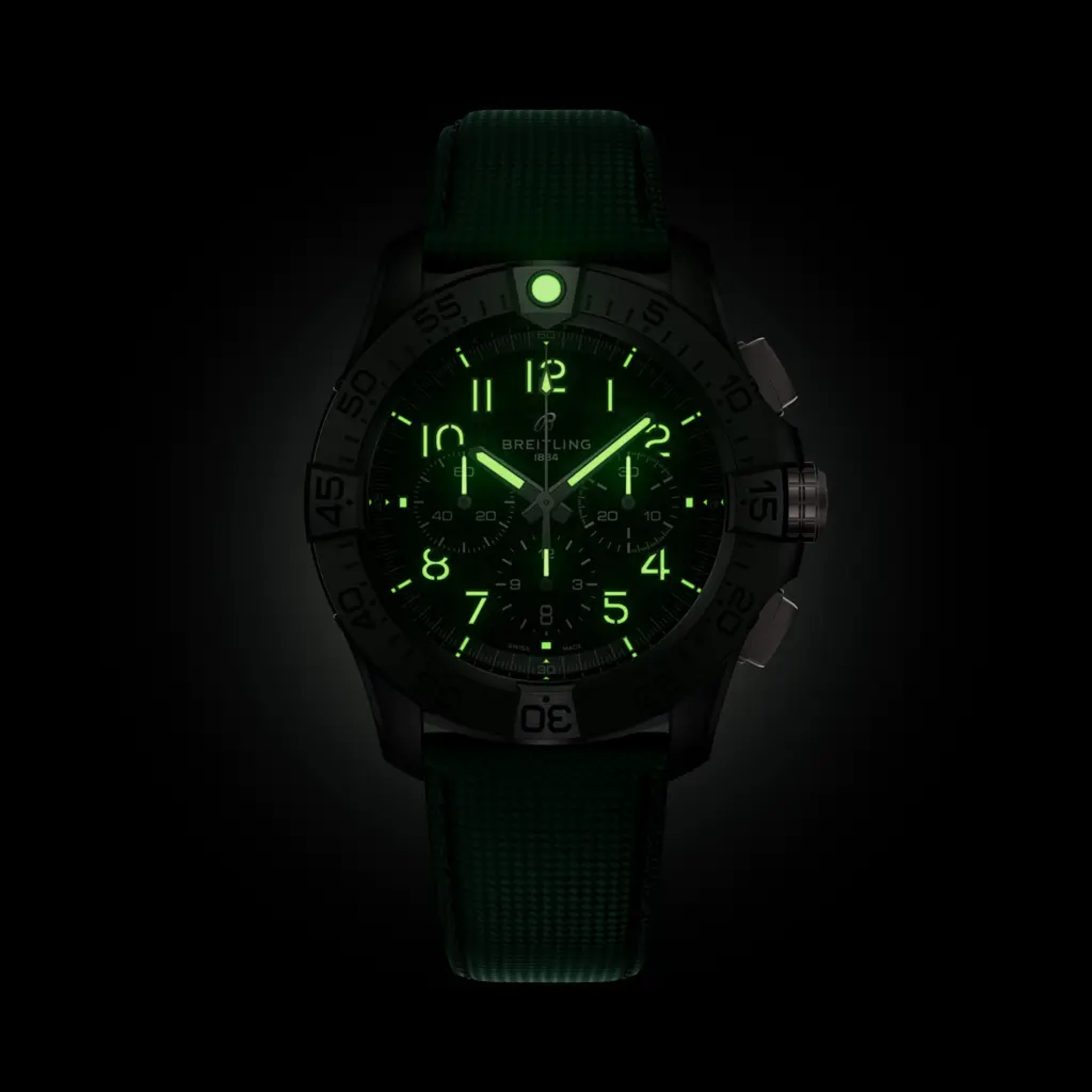 Super Avenger B01 Chronograph 46 Night Mission - SB0148101B1X1 - image 6