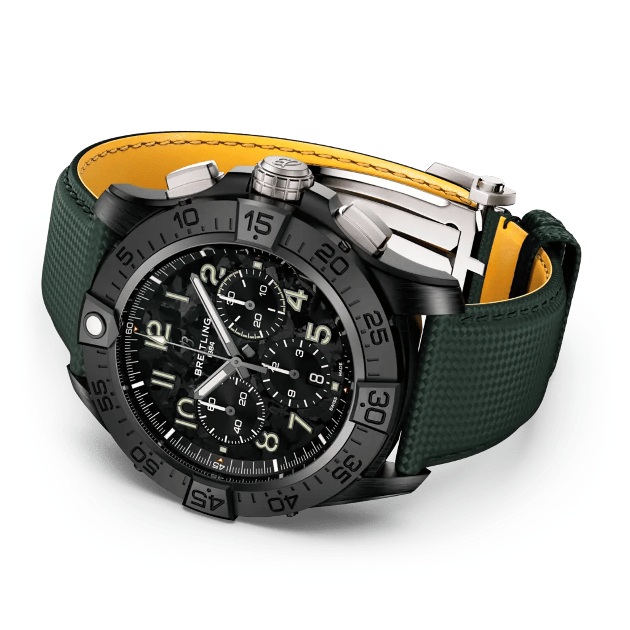 Super Avenger B01 Chronograph 46 Night Mission - SB0148101B1X1 - image 3