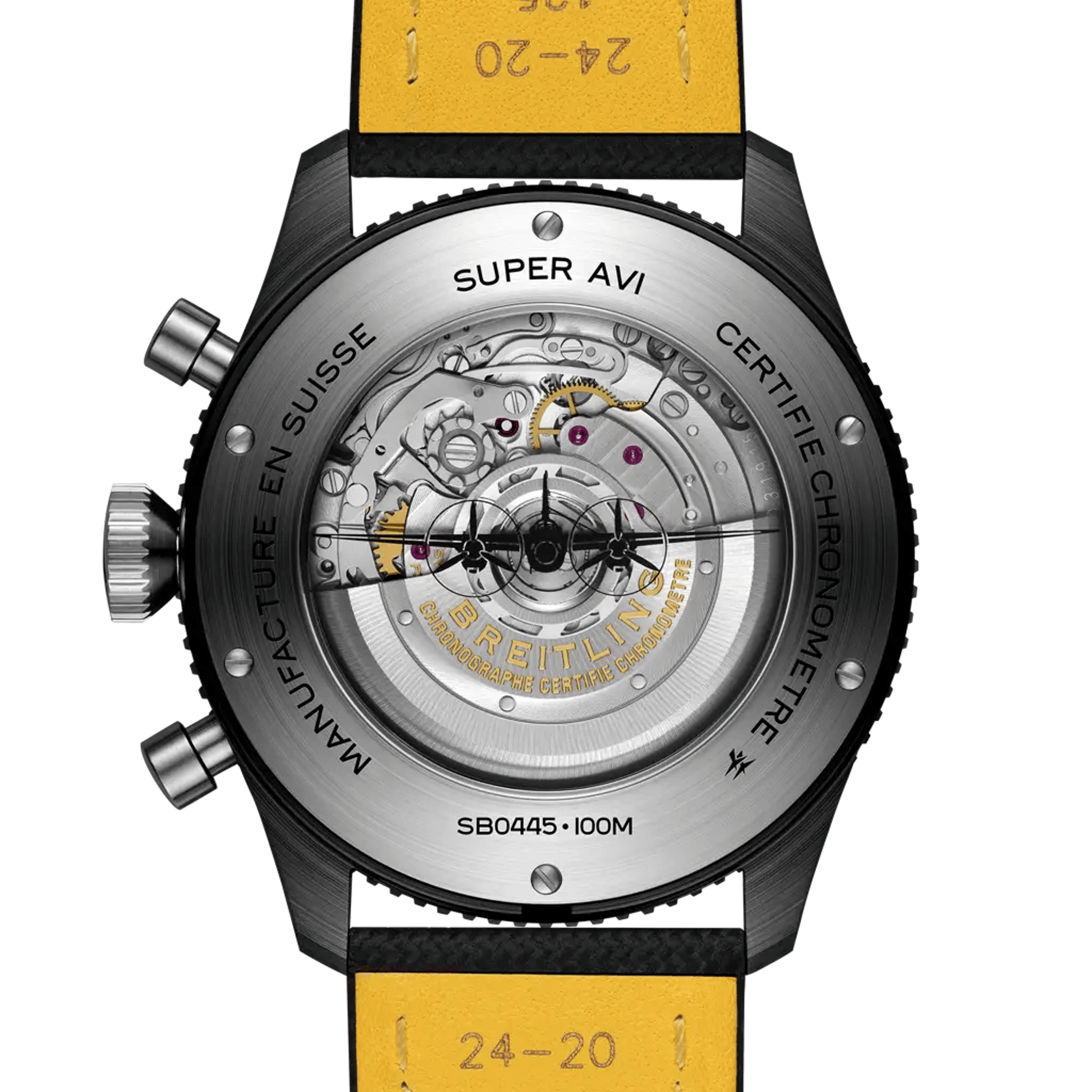 Super AVI B04 Chronograph GMT 46 Mosquito Night Fighter - SB04451A1B1X1 - image 4