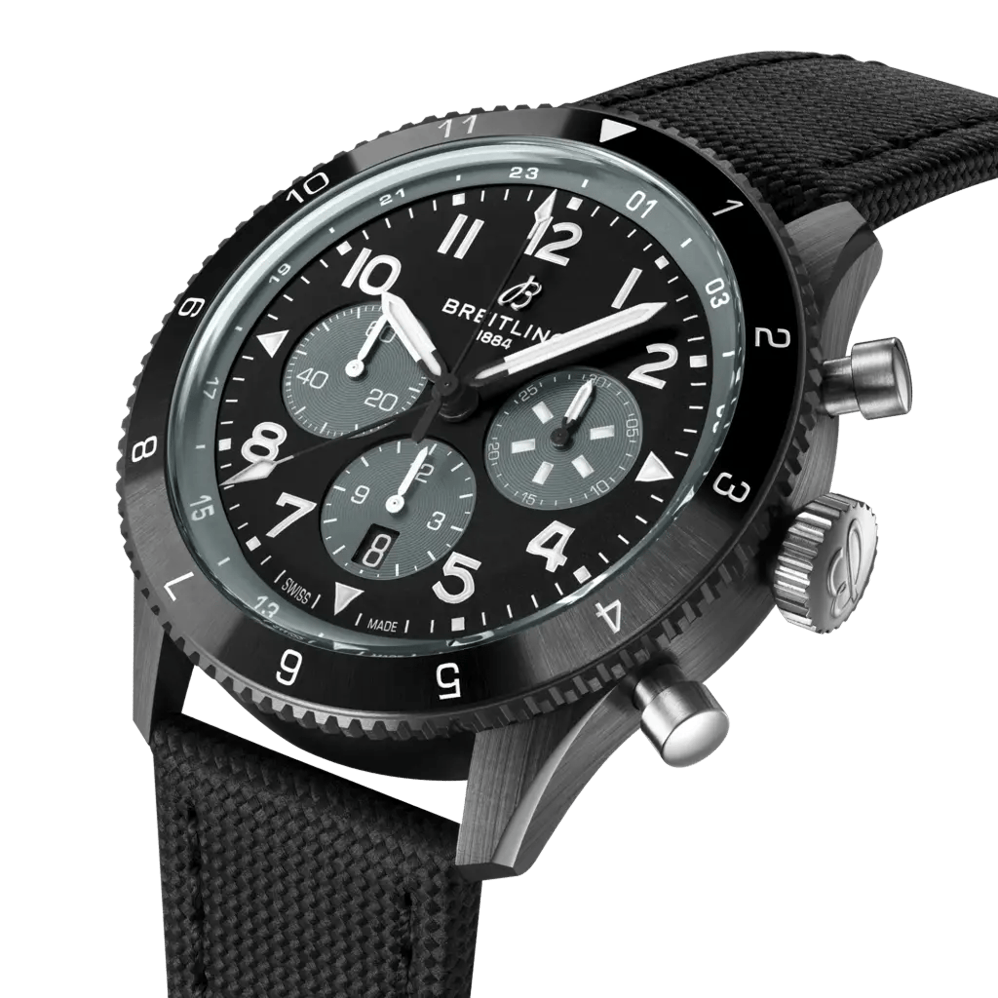 Super AVI B04 Chronograph GMT 46 Mosquito Night Fighter - SB04451A1B1X1 - image 2