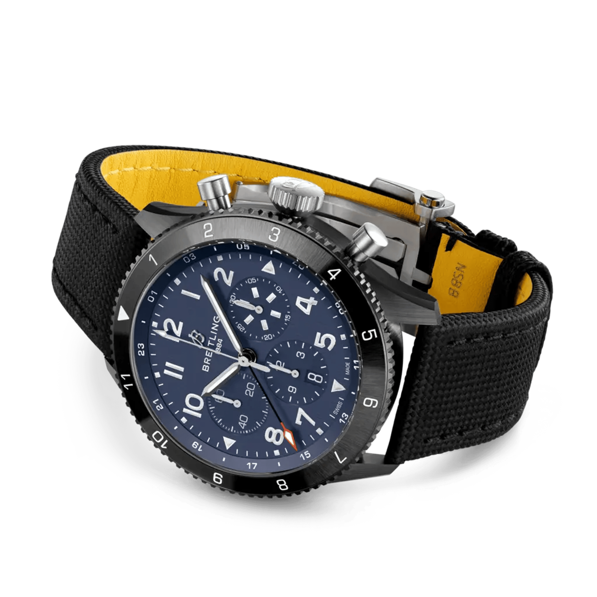 Super AVI B04 Chronograph GMT 46 Tribute to Vought F4U Corsair - SB04452A1C1X1 - image 3