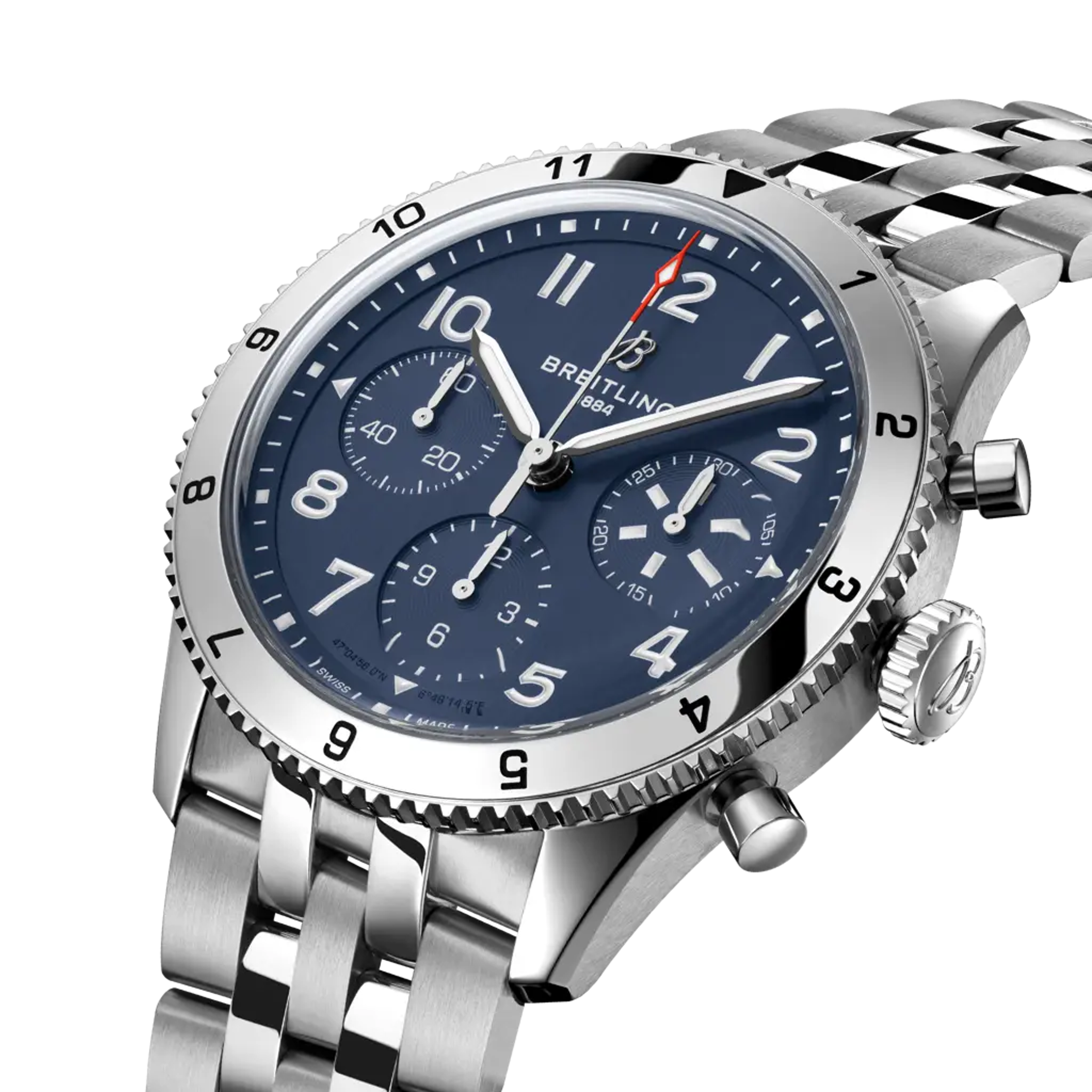 Classic AVI Chronograph 42 Tribute to Vought F4U Corsair - A233801A1C1A1