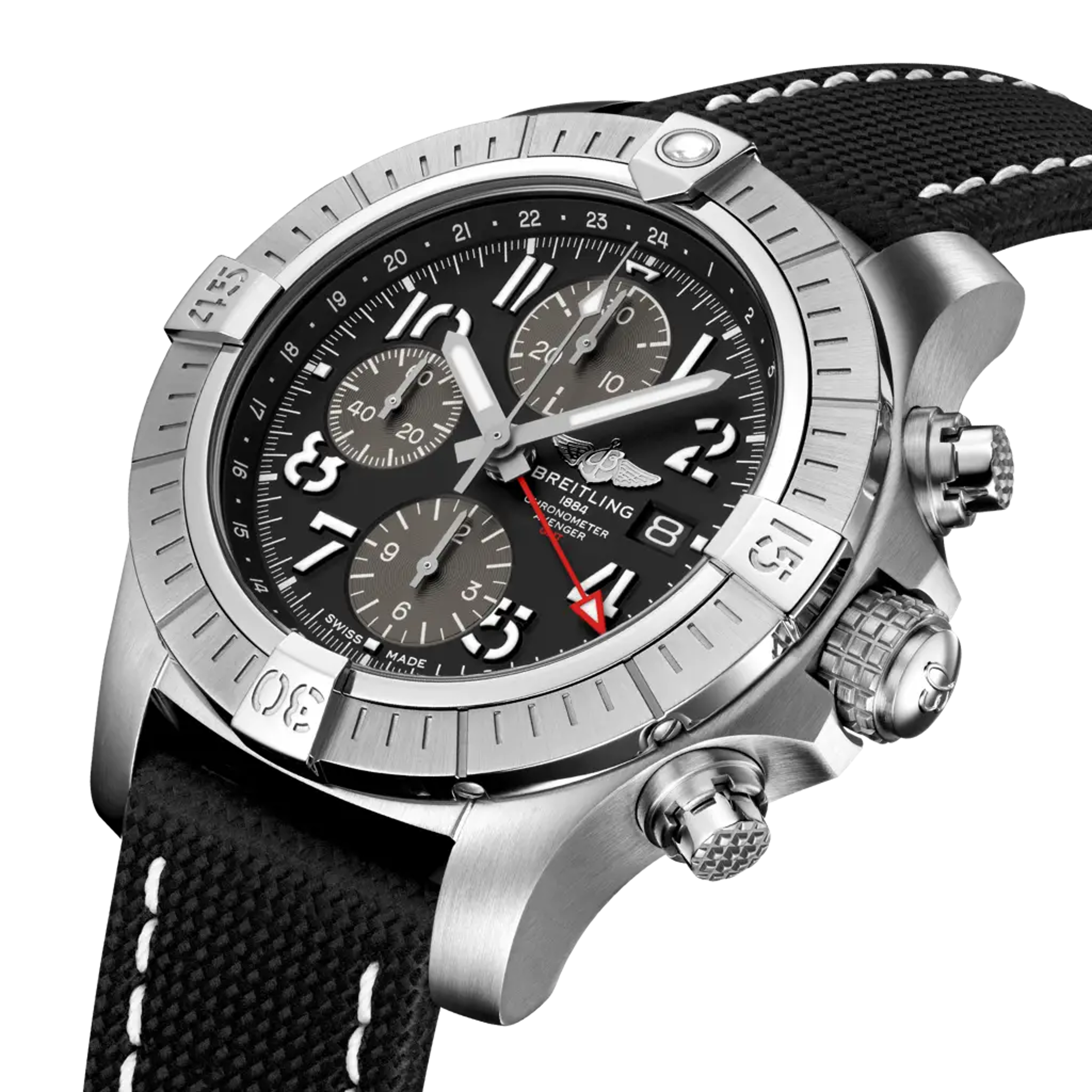 Avenger Chronograph GMT 45 - A24315101B1X2