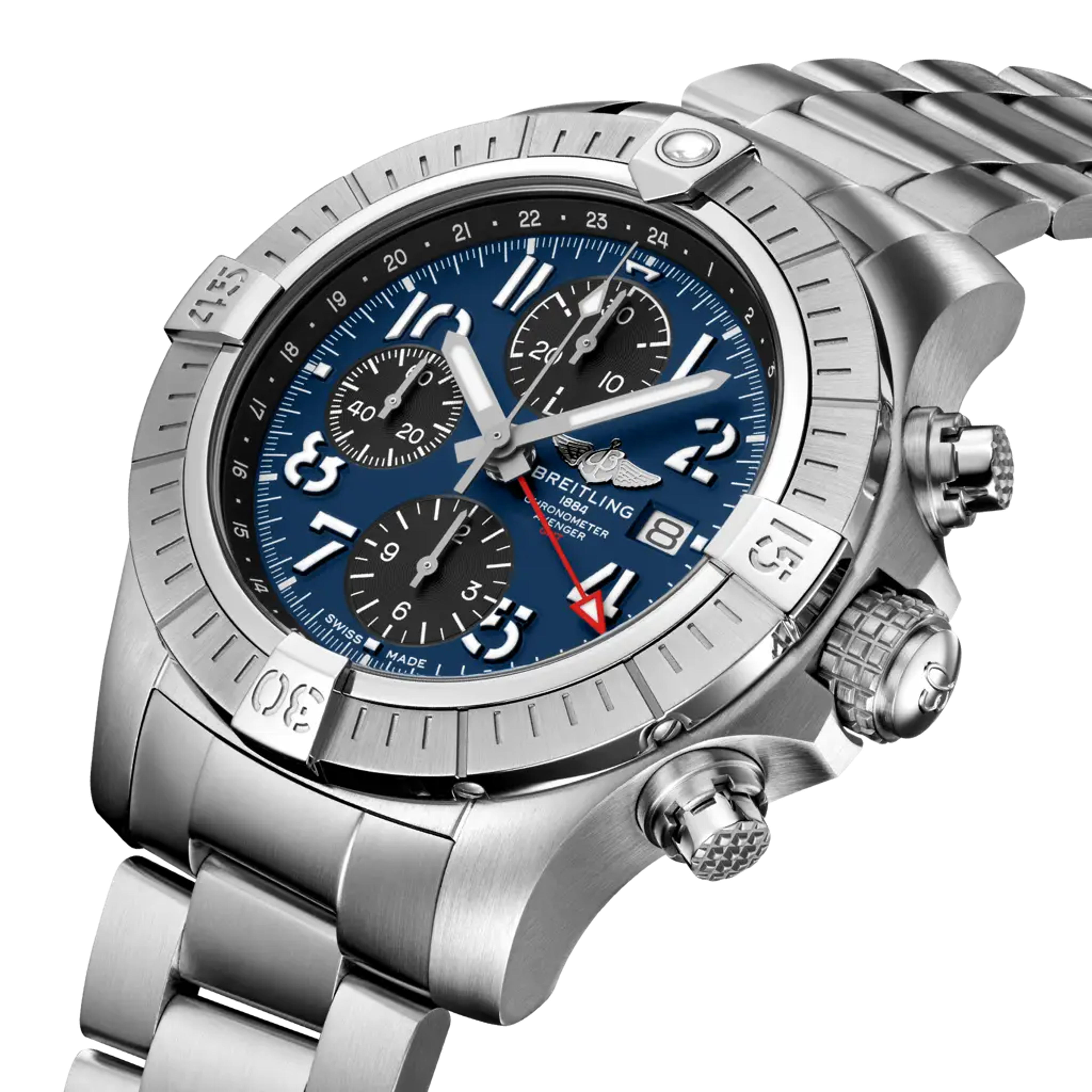 Avenger Chronograph GMT 45 - A24315101C1A1