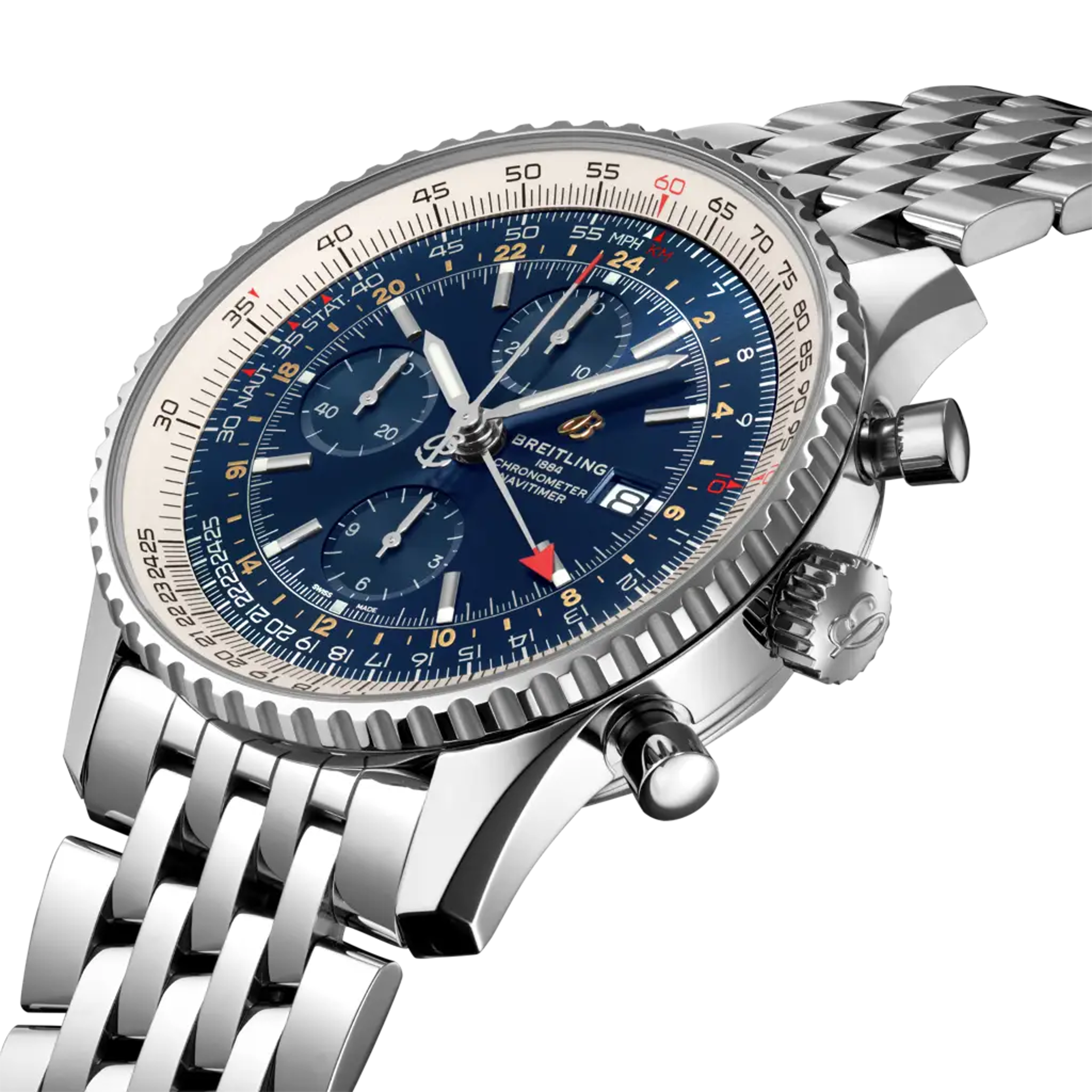 Navitimer Chronograph GMT 46 - A24322121C2A1