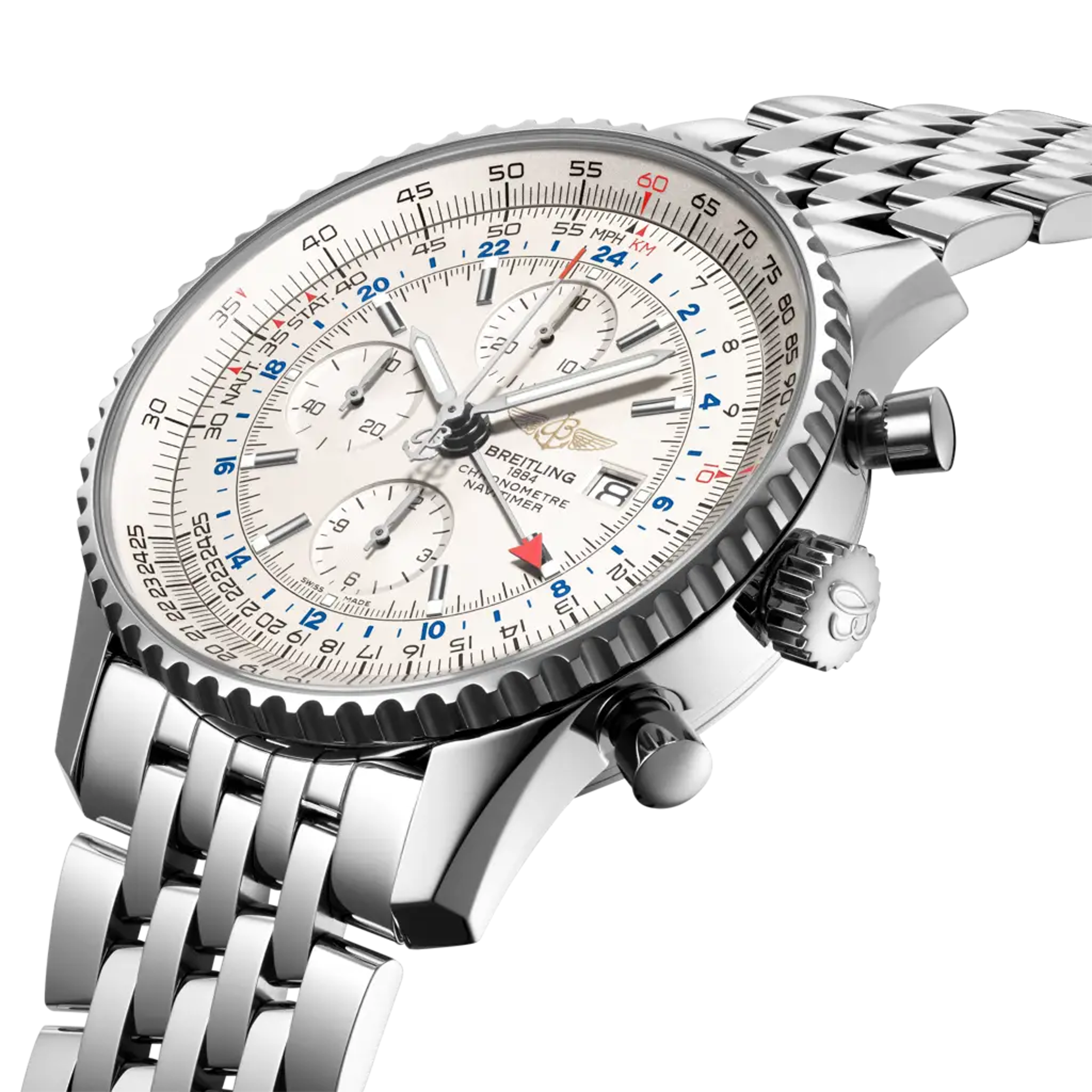 Navitimer Chronograph GMT 46 - A24322121G1A1