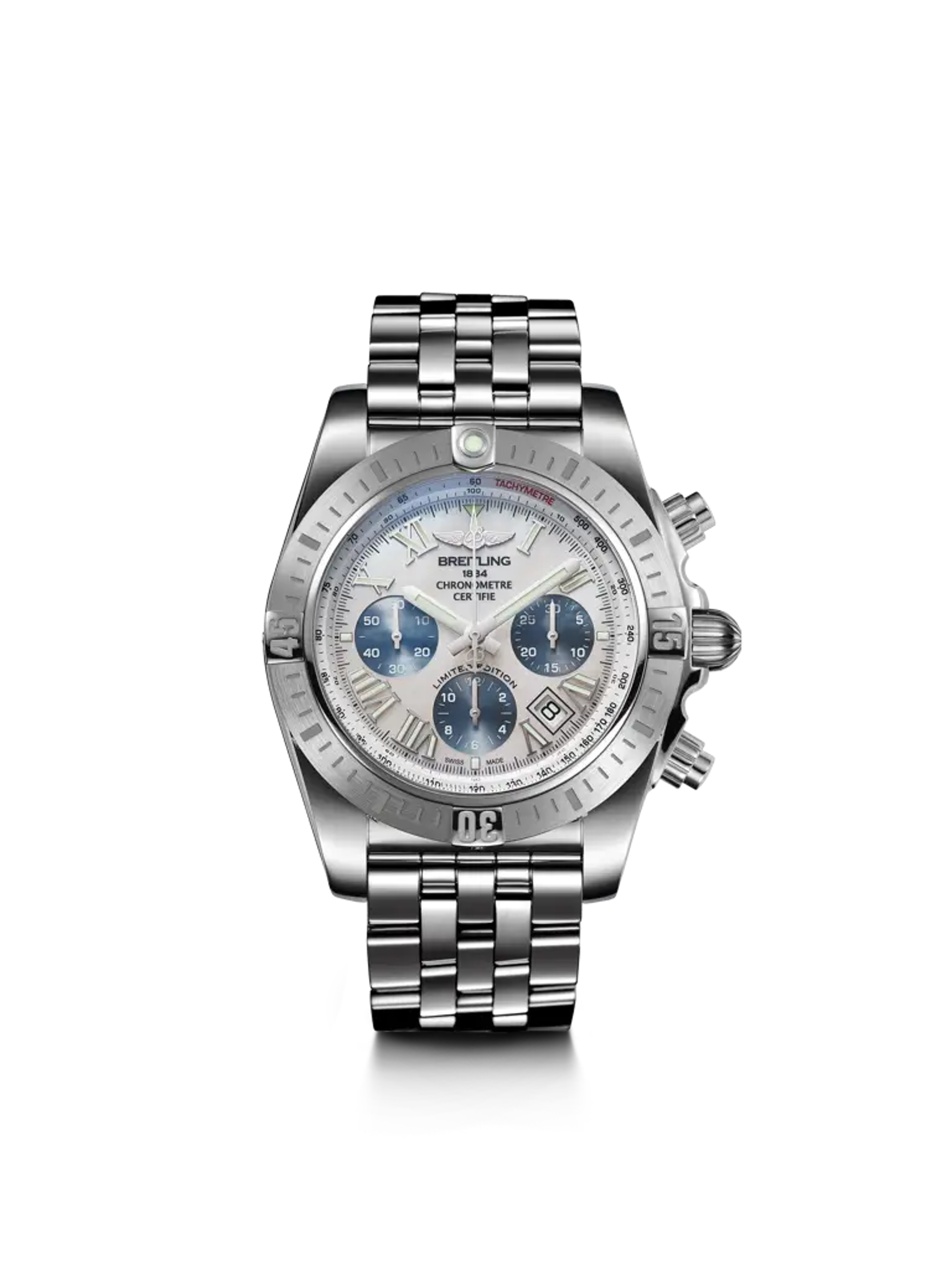 Chronomat JSP Roman Index Mother of Pearl Limited - AB01154A1A1A1