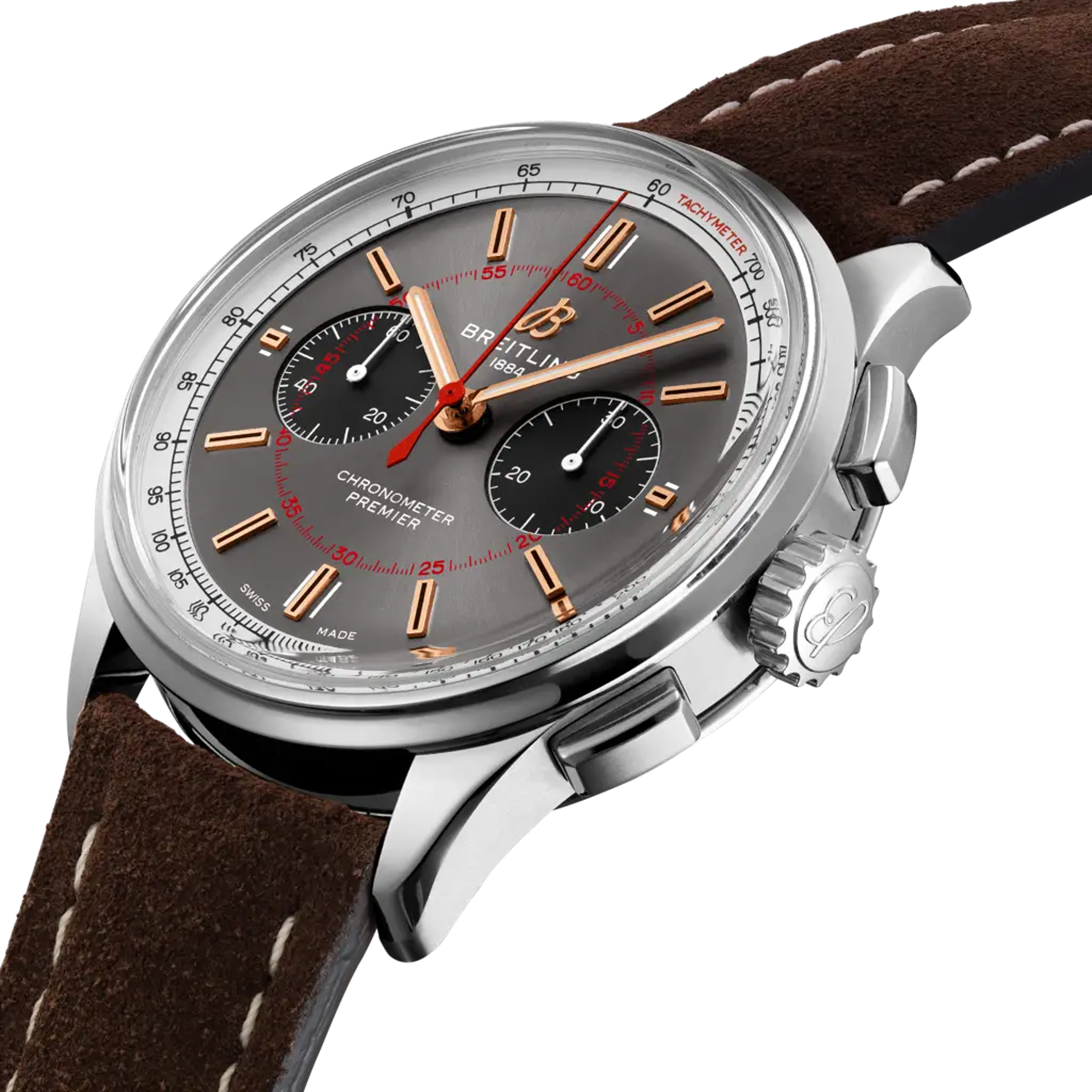 Premier B01 Chronograph 42 Wheels and Waves - AB0118A31B1X2