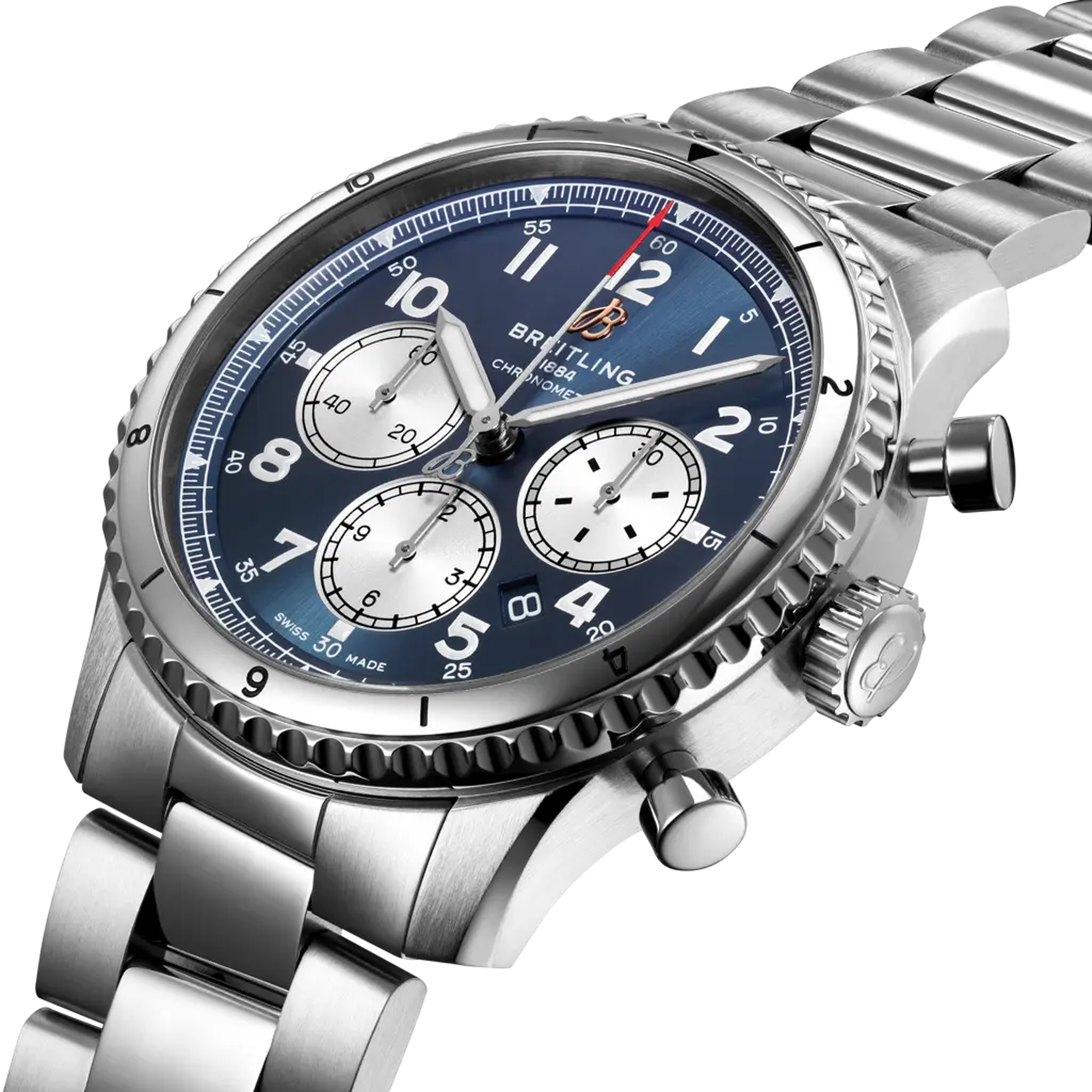 Aviator 8 B01 Chronograph 43 - AB0119131C1A1