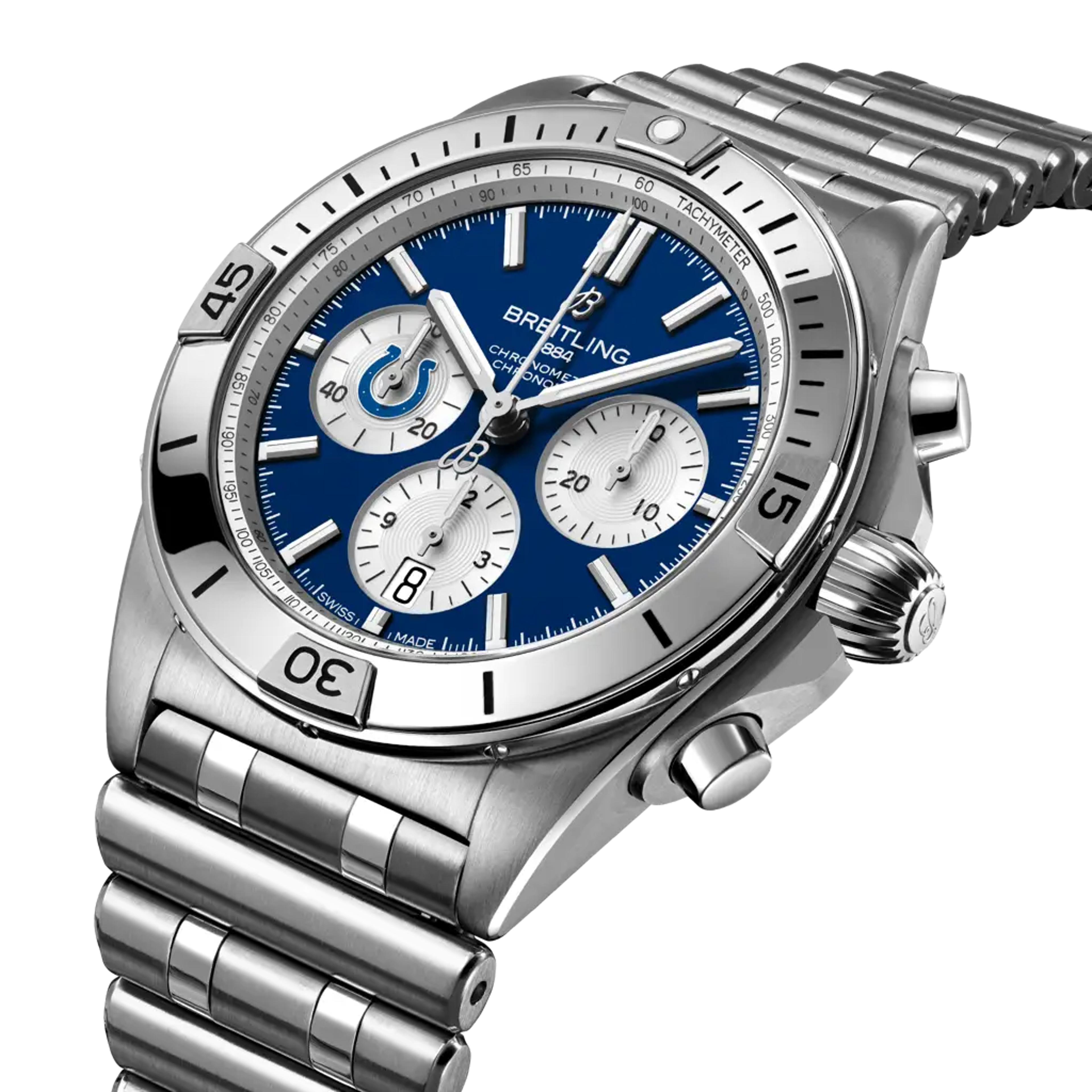 Chronomat B01 42 NFL Indianapolis Colts Edition - AB01342B1C2A1