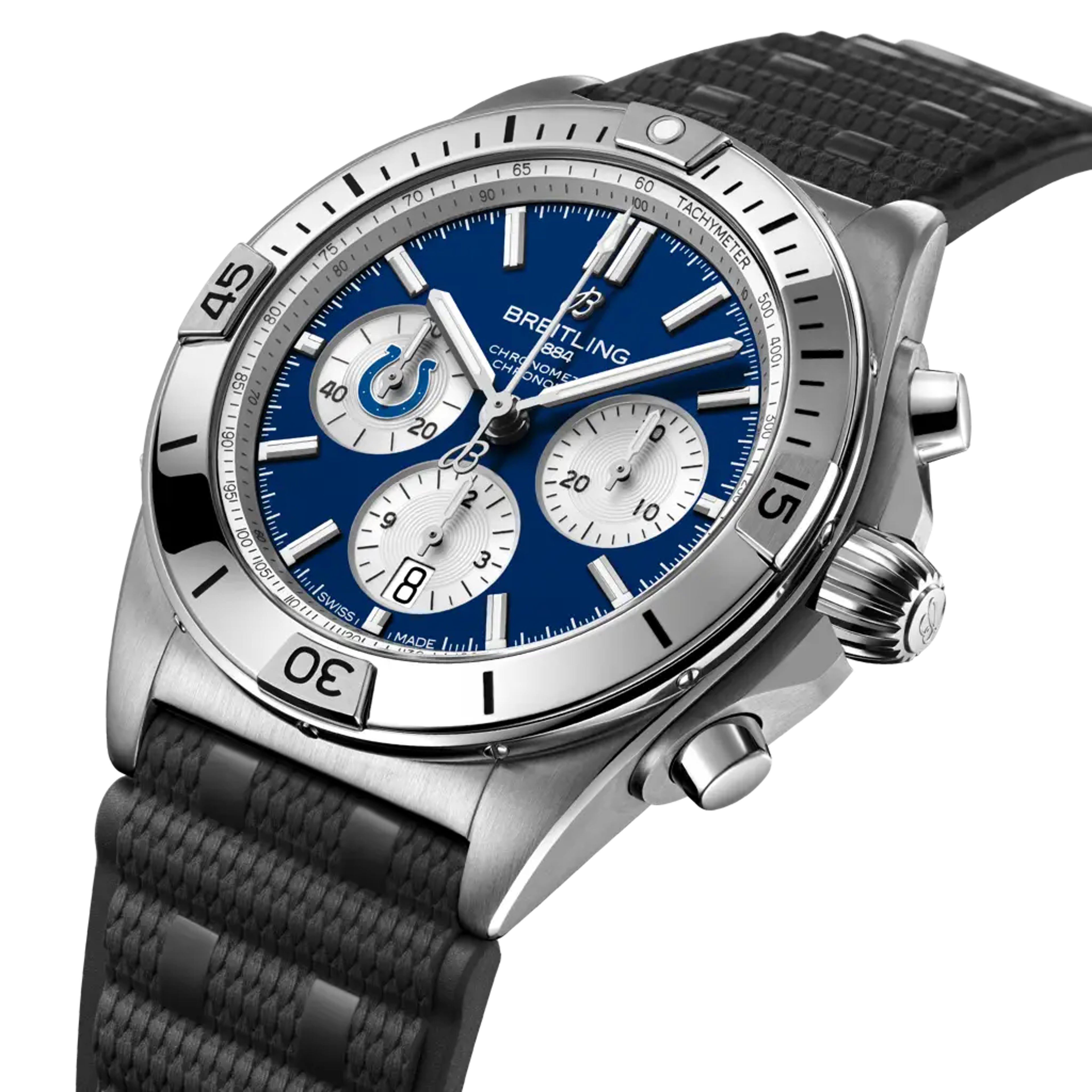 Chronomat B01 42 NFL Indianapolis Colts Edition - AB01342B1C2S1