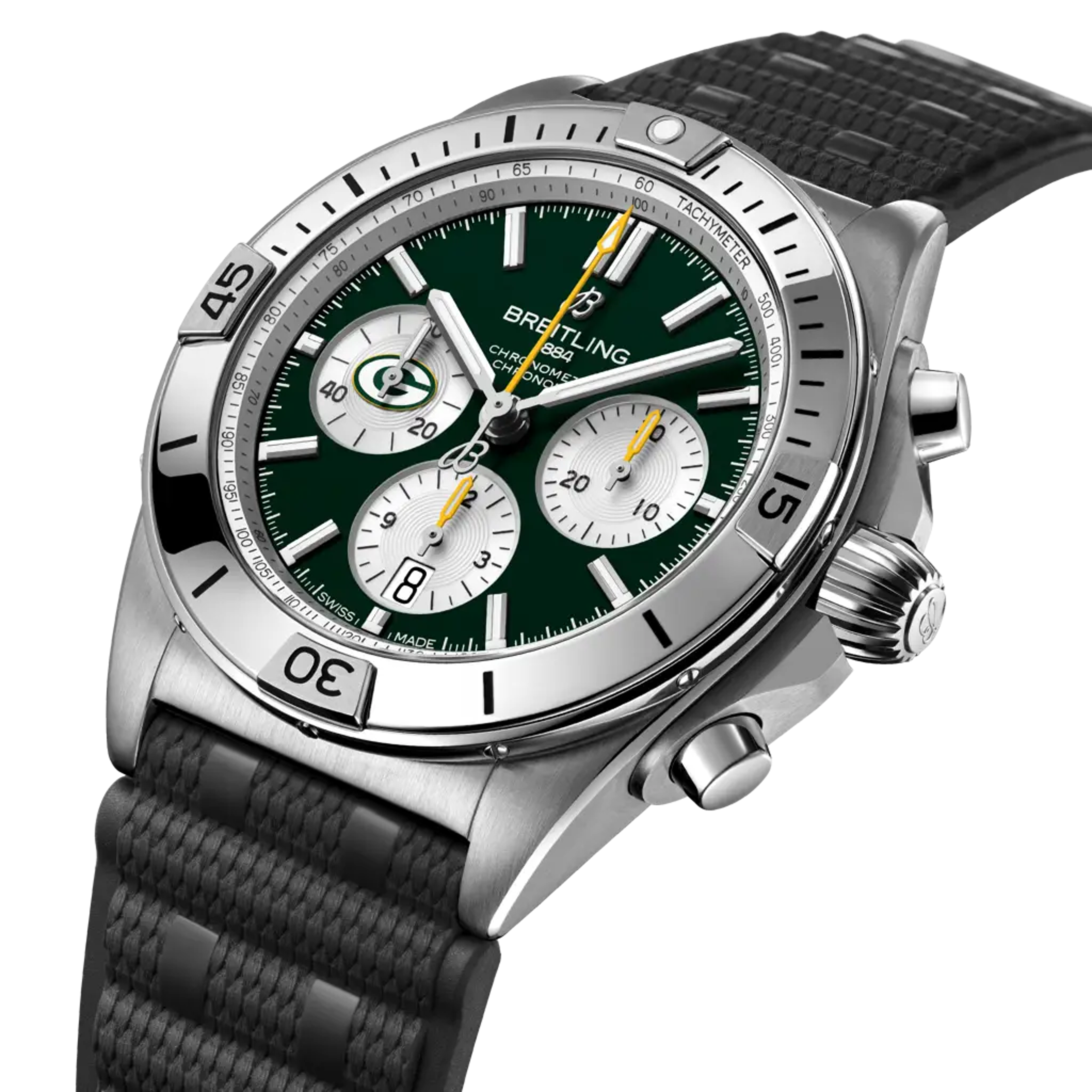 Chronomat B01 42 NFL Green Bay Packers Edition - AB01342B1L1S1