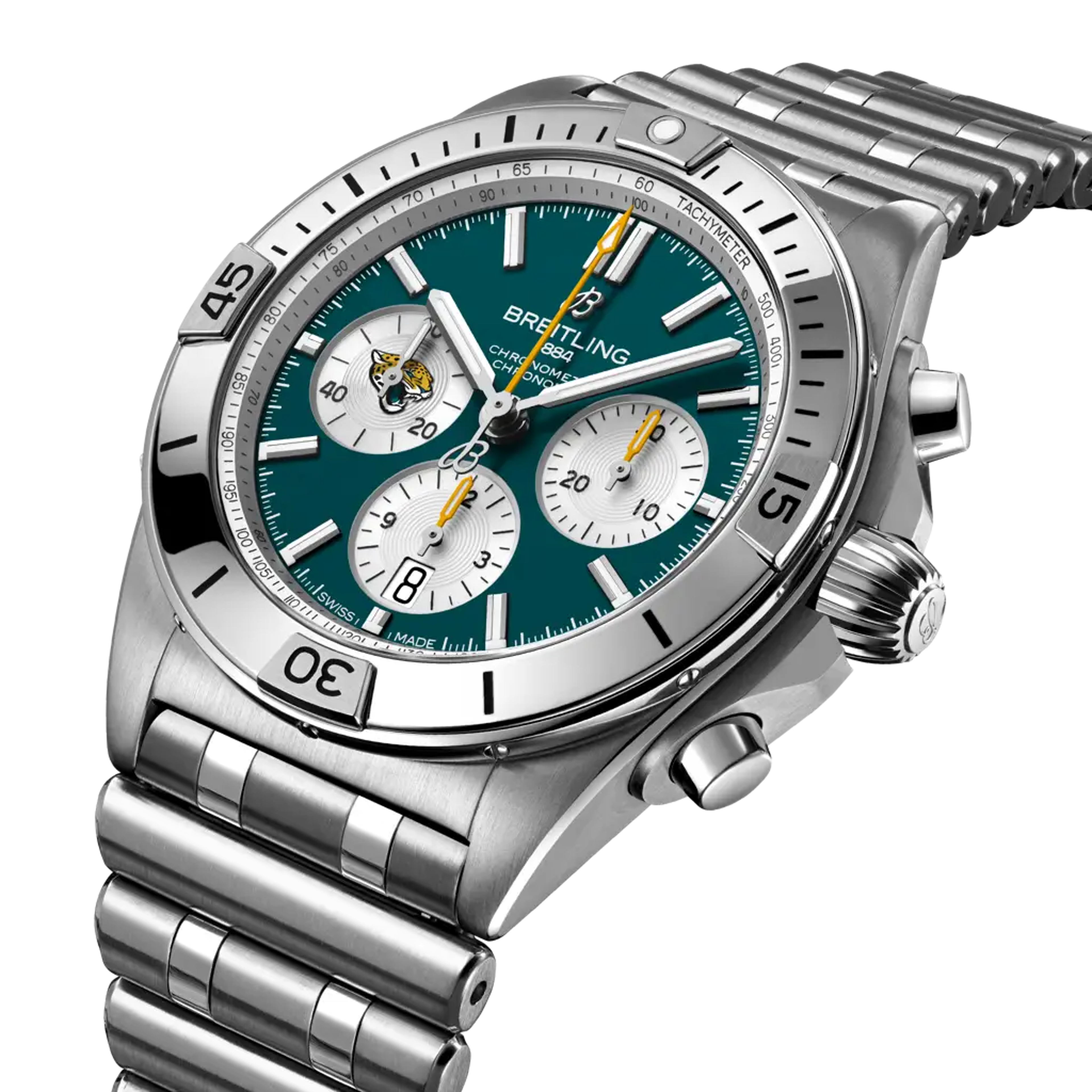 Chronomat B01 42 NFL Jacksonville Jaguars Edition - AB01342B1L3A1