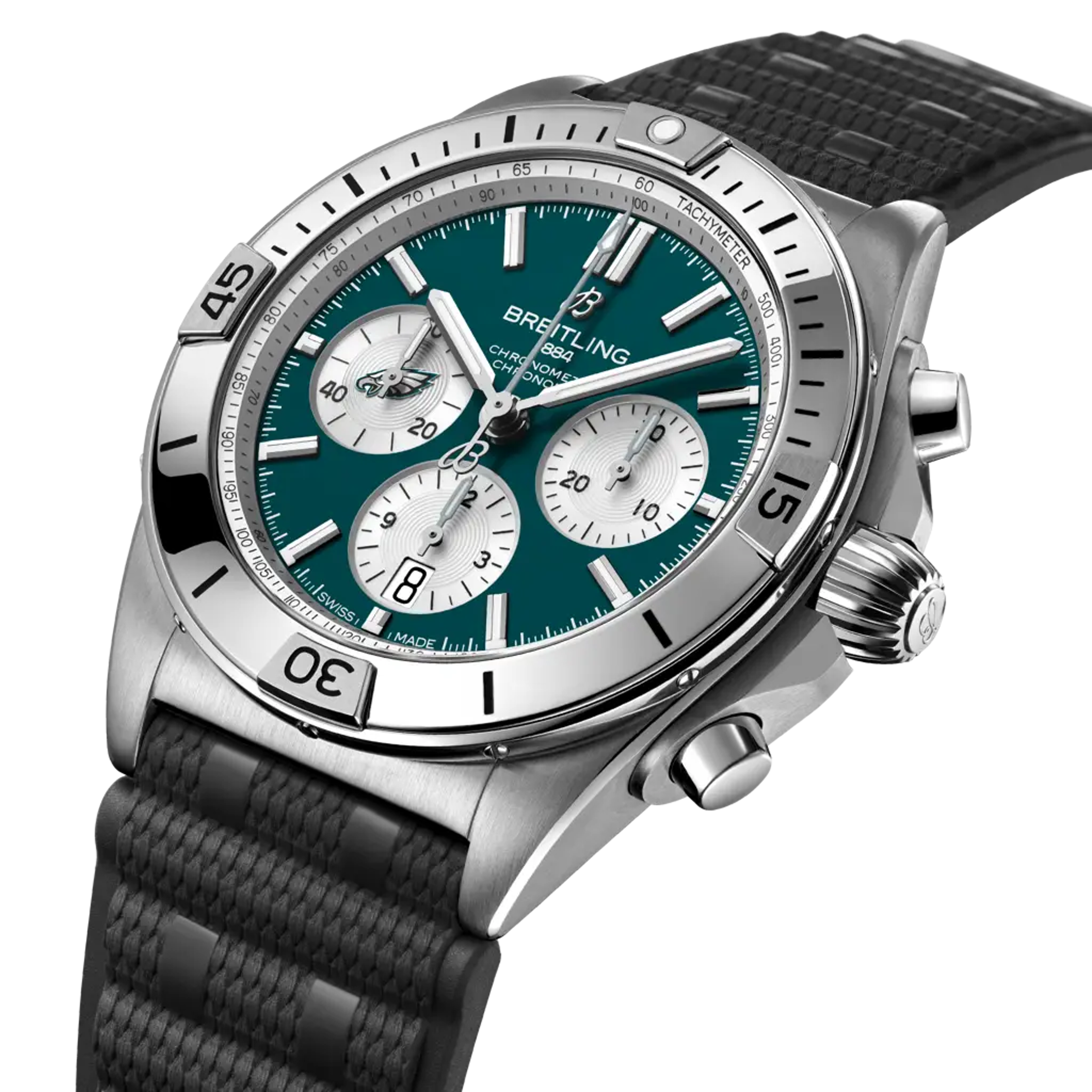 Chronomat B01 42 NFL Philadelphia Eagles Edition - AB01342B1L4S1