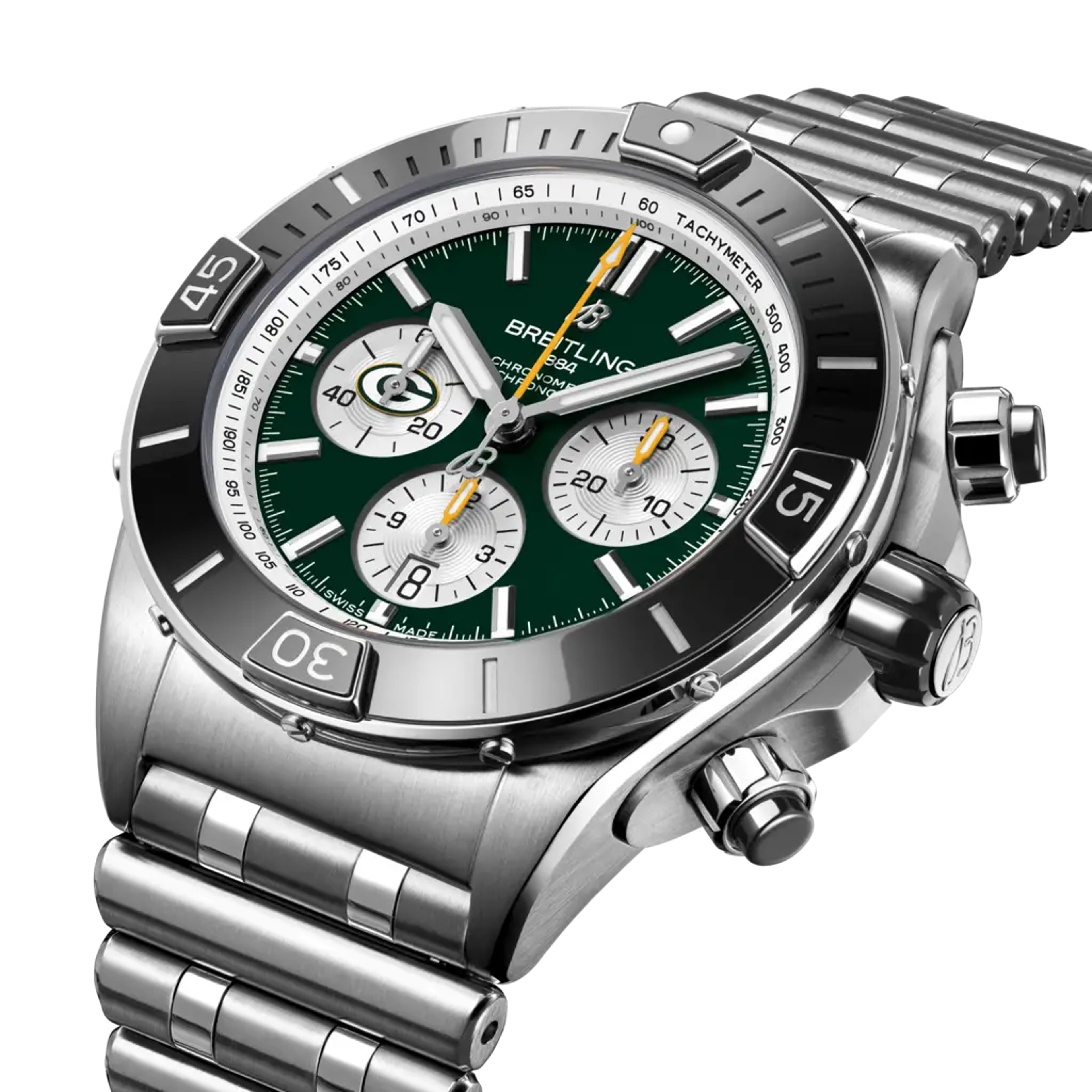 Super Chronomat B01 Chronograph 44 NFL Green Bay Packers - AB01361C1L1A1