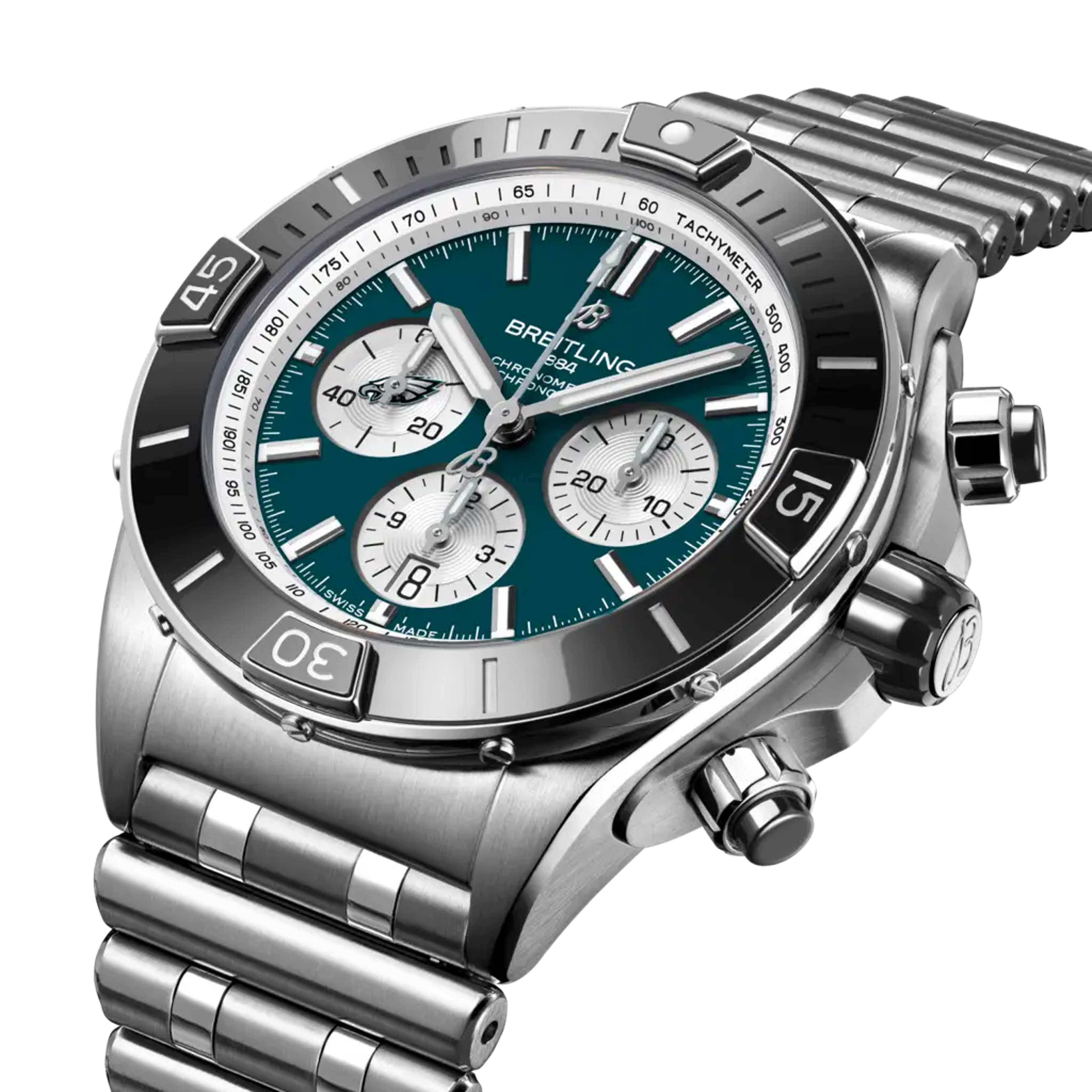 Super Chronomat B01 Chronograph 44 NFL Philadelphia Eagles - AB01361C1L5A1