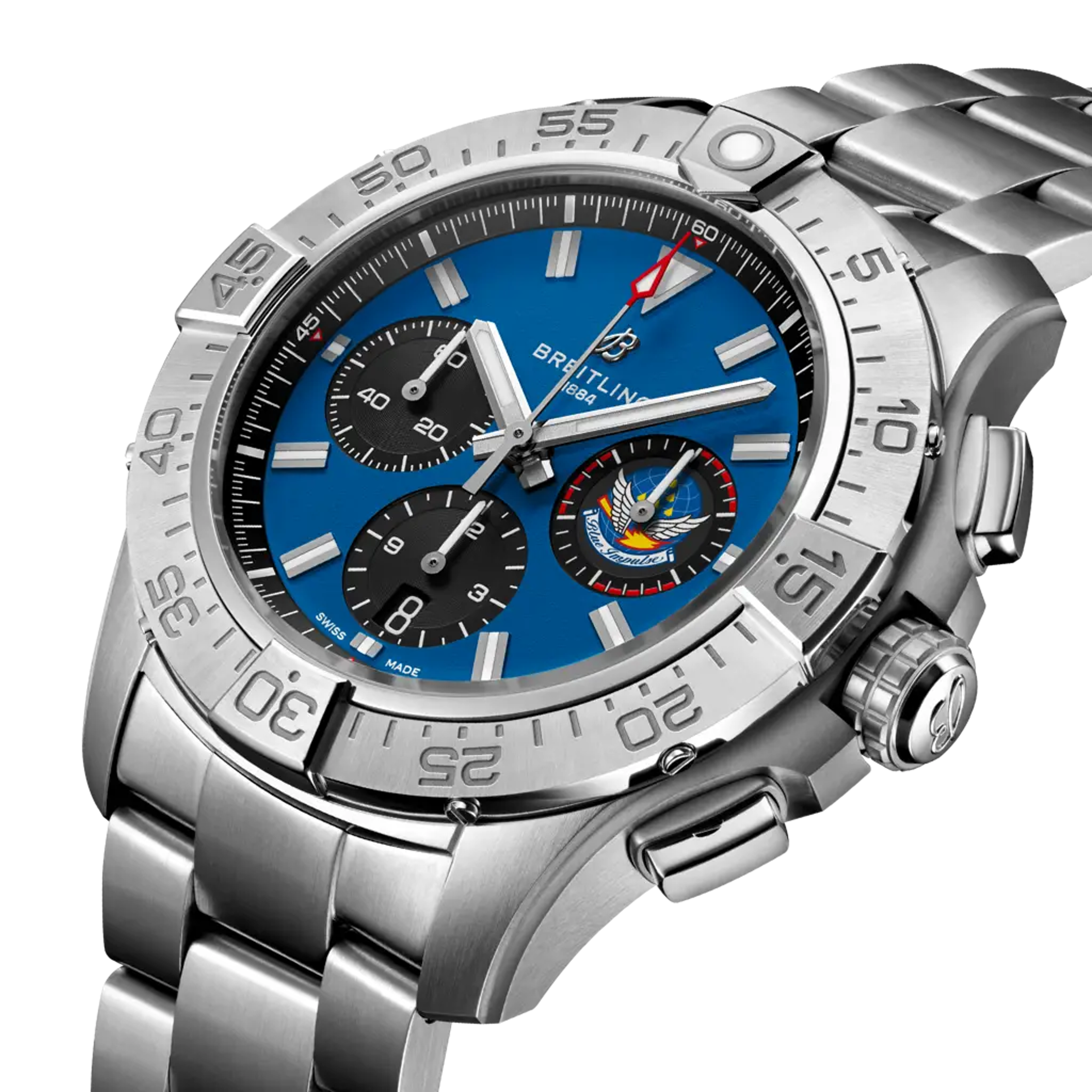 Avenger B01 Chronograph 44 Blue Impulse - AB01471A1C1A1