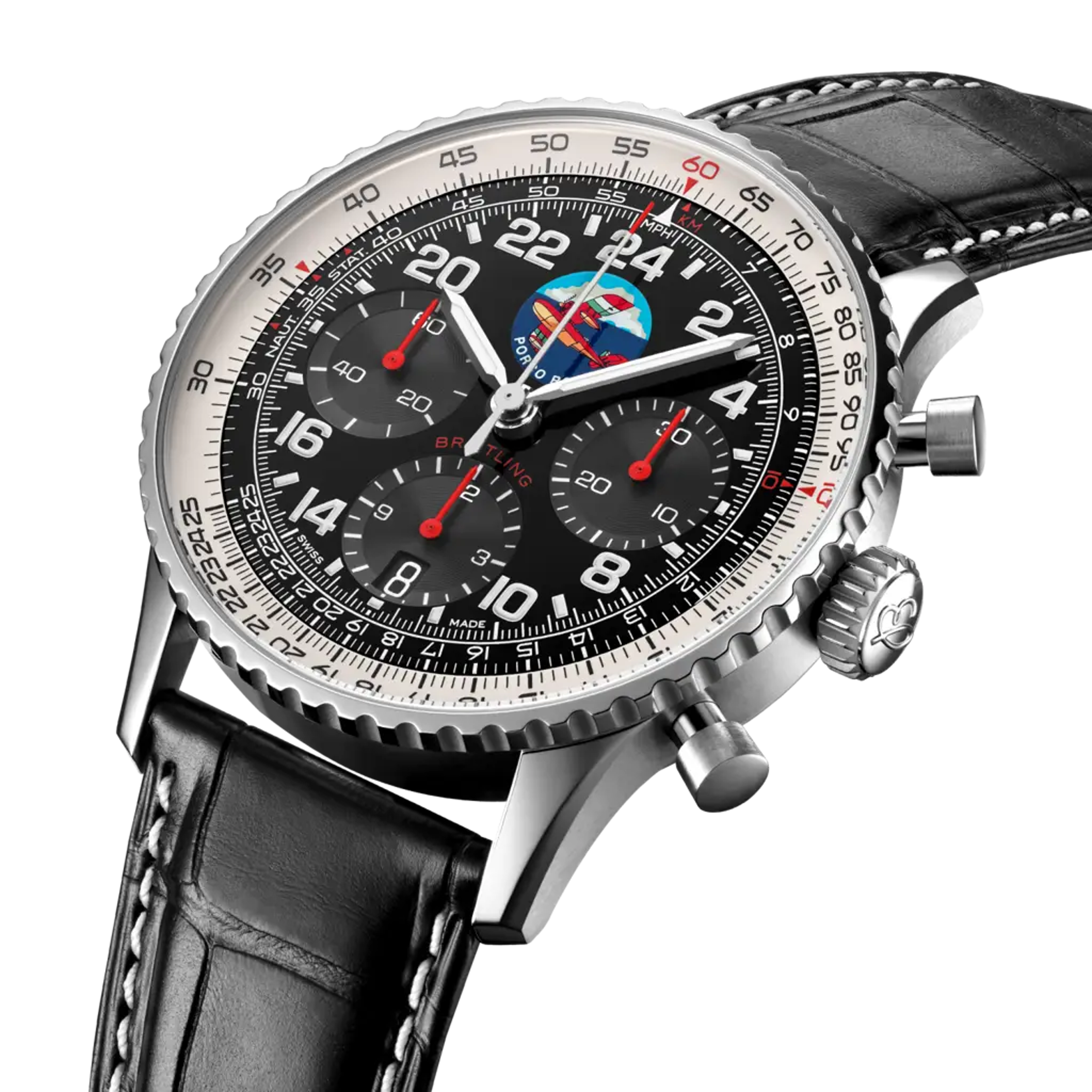 Navitimer B02 Chronograph 41 Cosmonaute Porco Rosso - AB02302A1B1P1