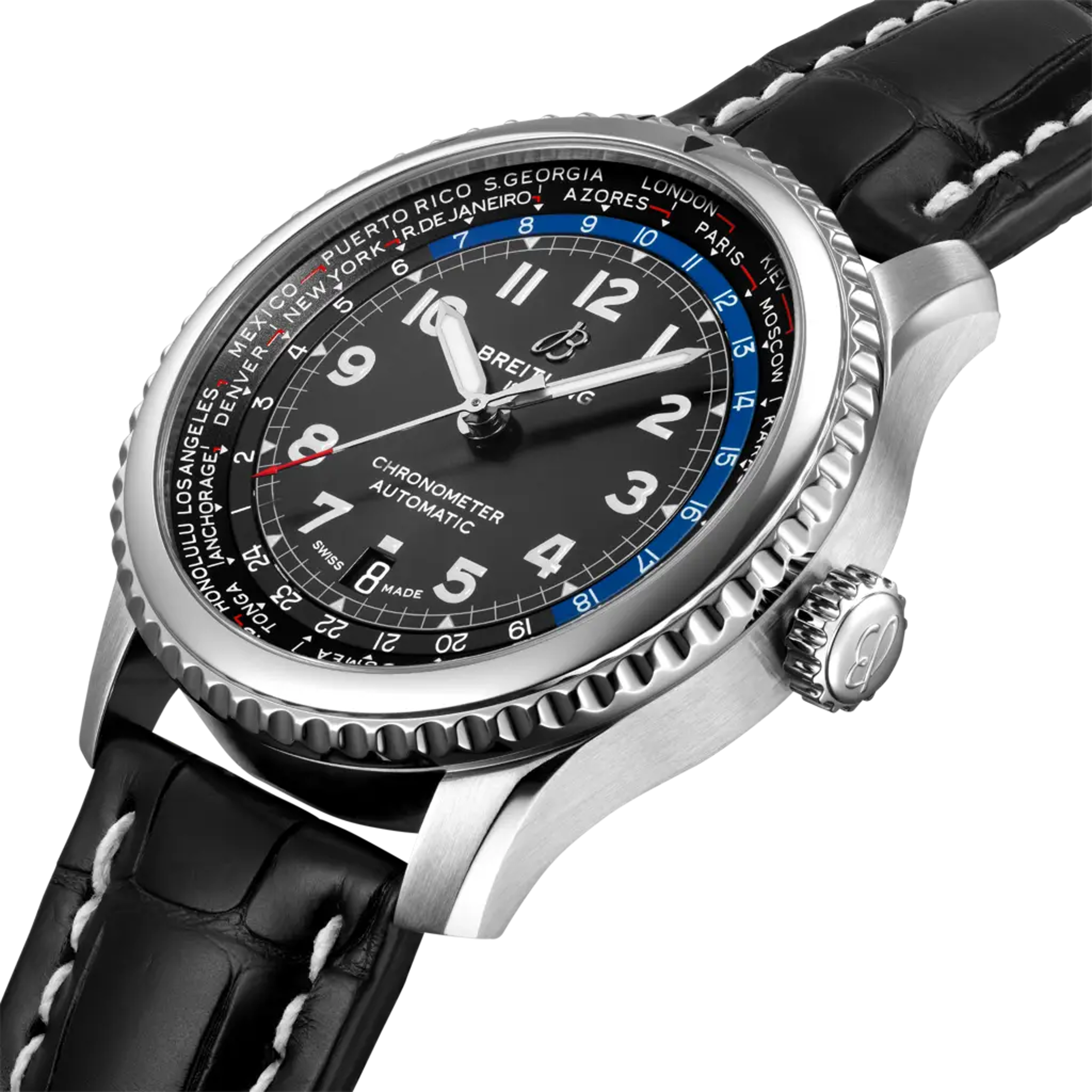 Aviator 8 B35 Automatic Unitime 43 - AB3521U41B1P1