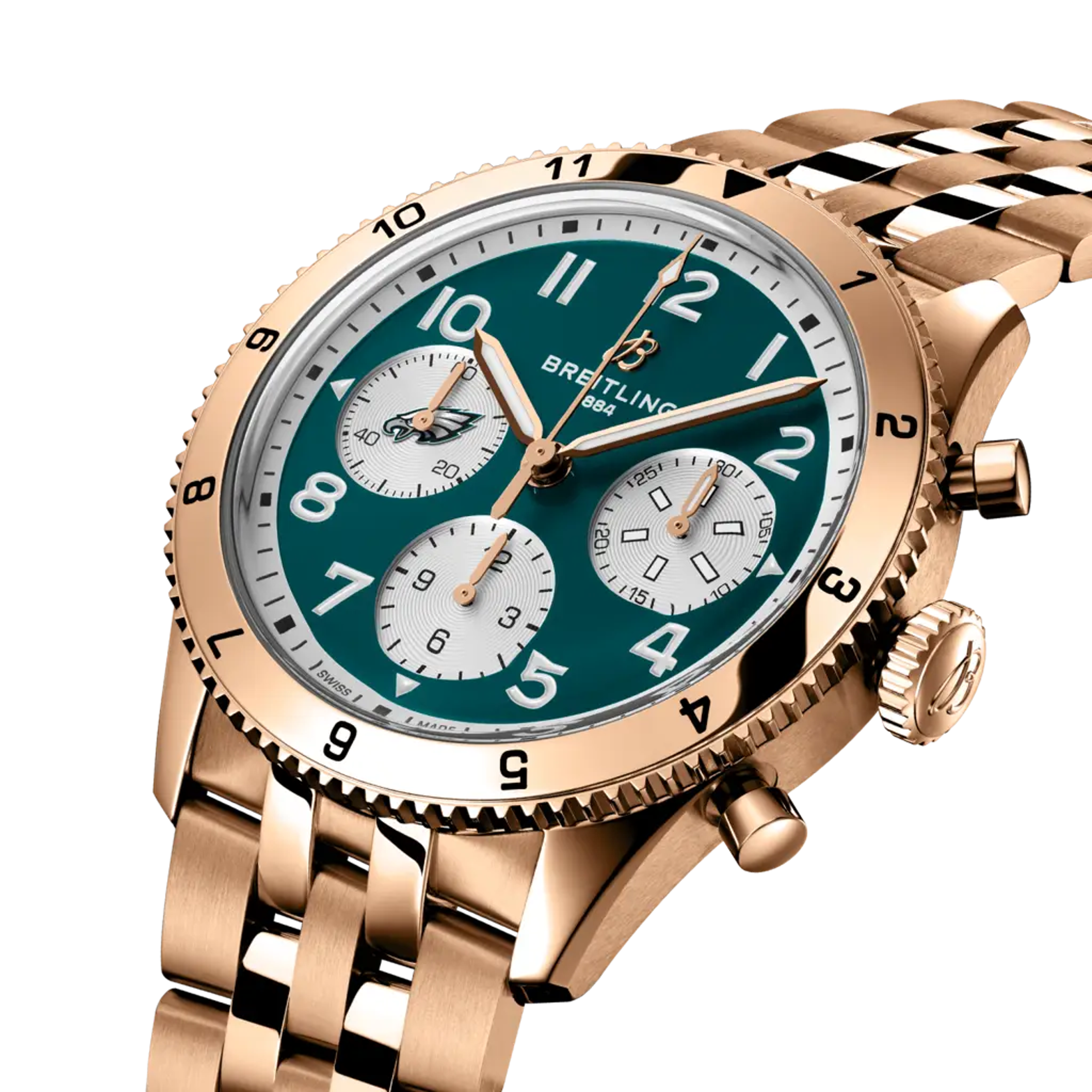 Classic AVI Chronograph 42 Super Bowl LIX Philadelphia Eagles Limited Edition - R233802A1L1R1