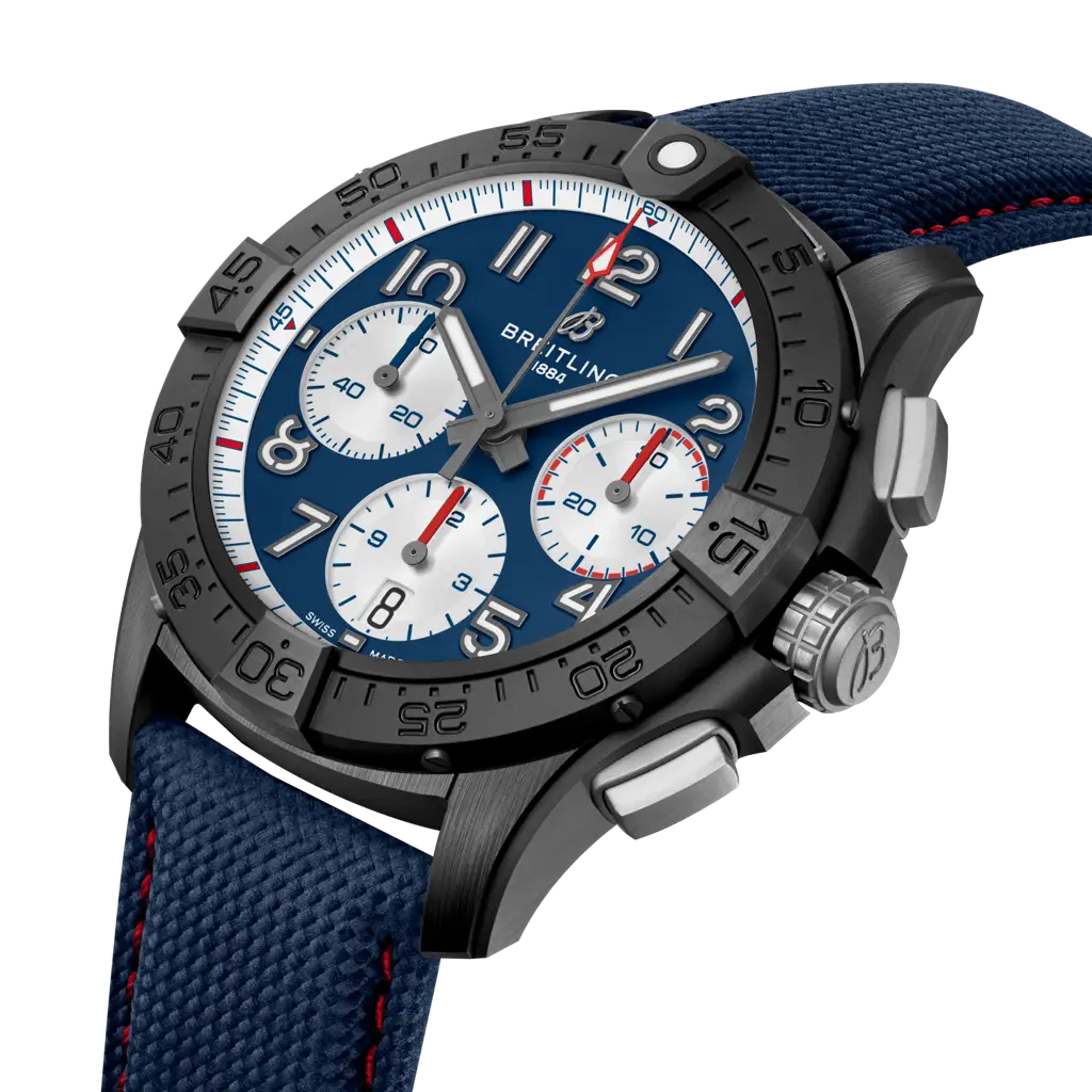 Avenger B01 Chronograph 42 Night Mission America250 - SB01464A1C1X1