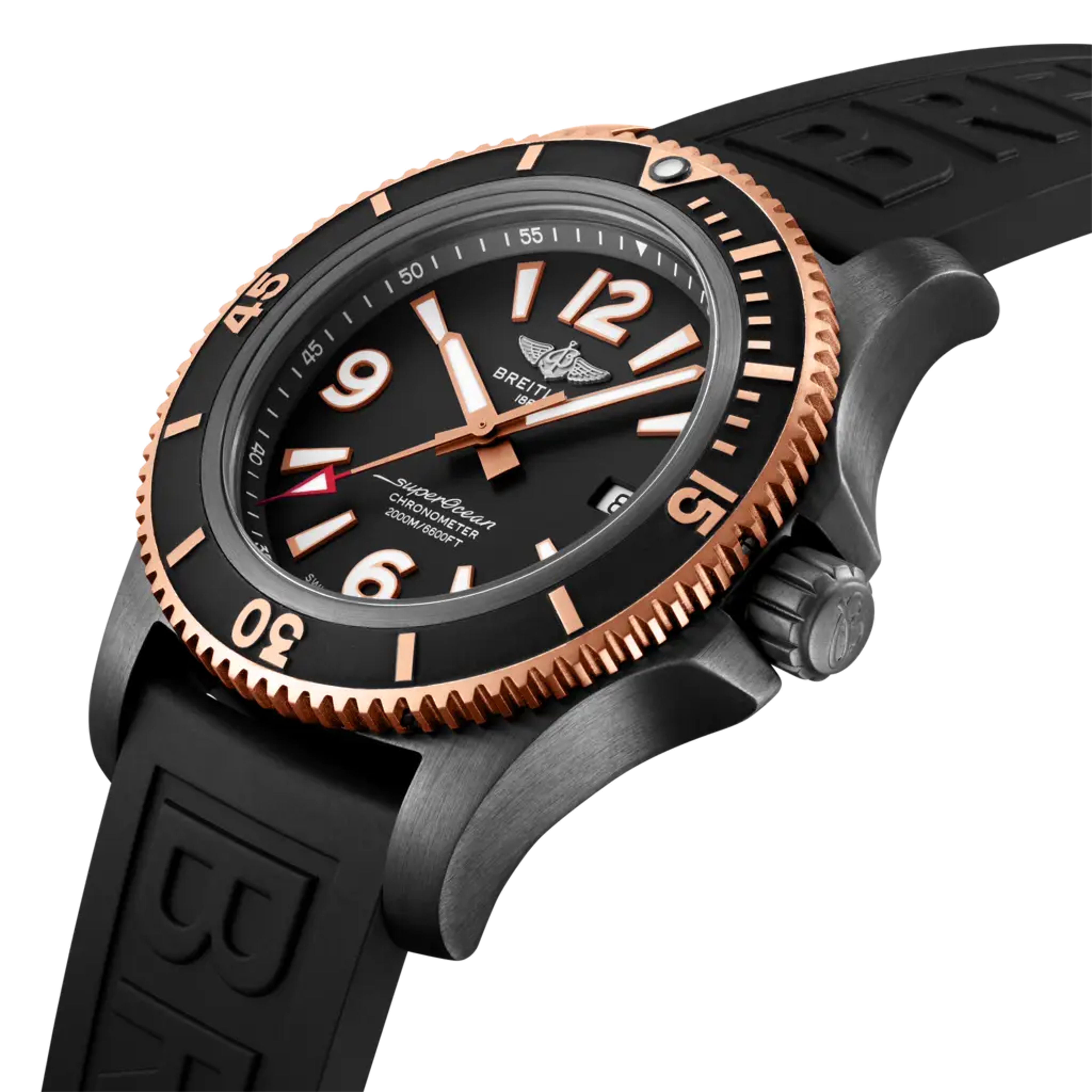 Superocean Automatic 46 Black Steel - U17368221B1S1