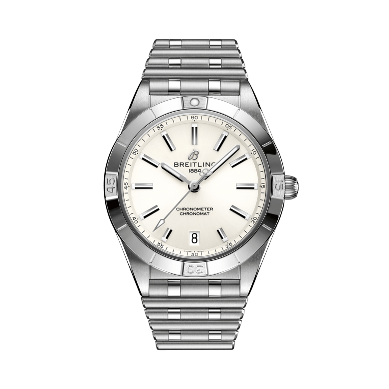 Chronomat Automatic 36, артикул A10380101A3A1. Ссылка на страницу с деталями.