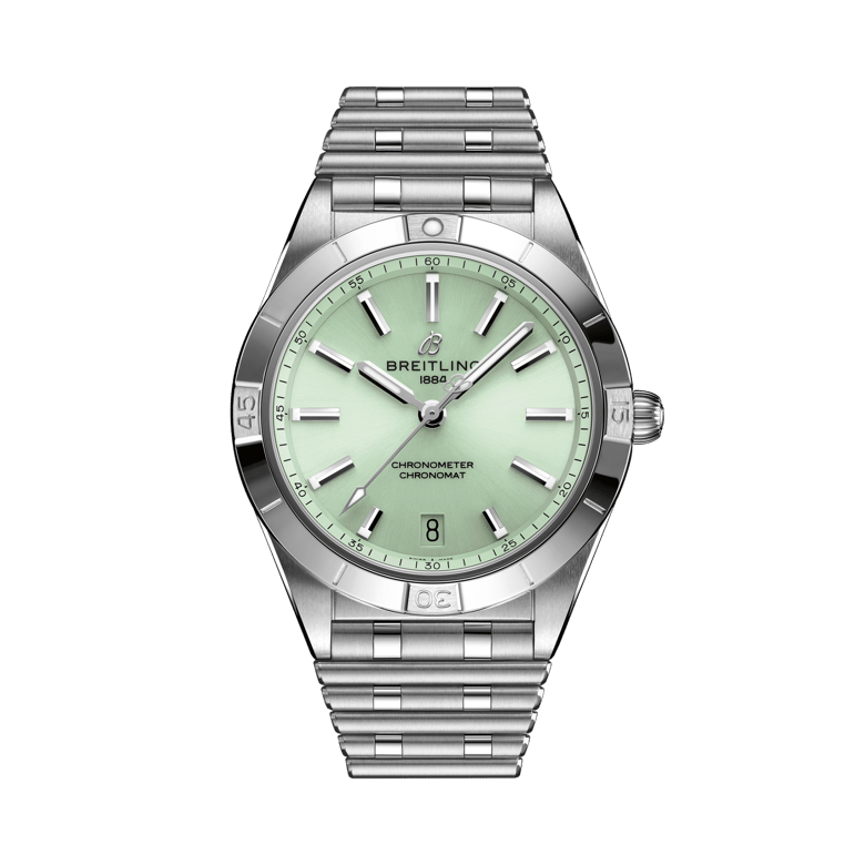 Chronomat Automatic 36, артикул A10380101L1A1. Ссылка на страницу с деталями.