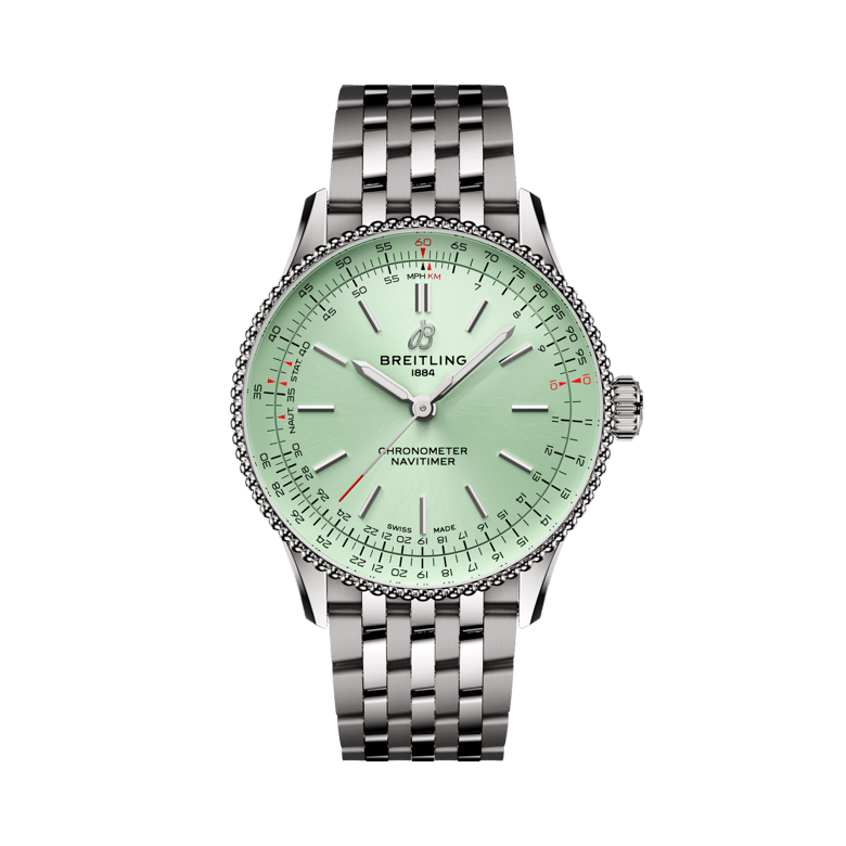 Navitimer Automatic 36, reference A17327361L1A1. Link to product details.