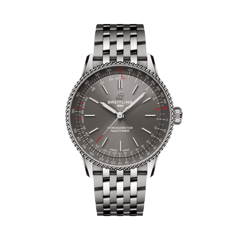 Navitimer Automatic 36, reference A17327381B1A1. Link to product details.