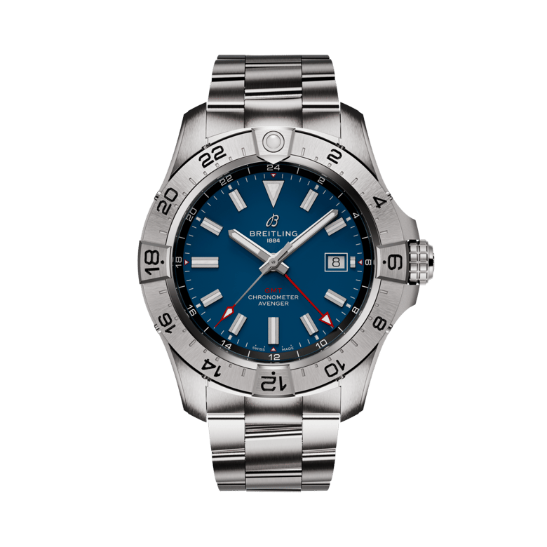 Avenger Automatic GMT 44, reference A32320101C1A1. Link to product details.