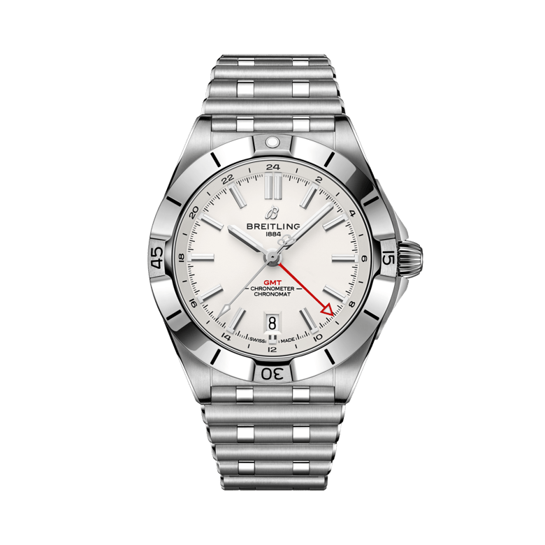 Chronomat Automatic GMT 40, référence A32398101A1A1. Lien vers les détails du produit.