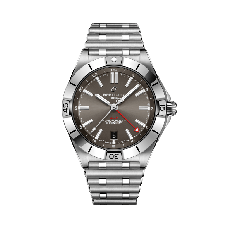 Chronomat Automatic GMT 40, référence A32398101M1A1. Lien vers les détails du produit.