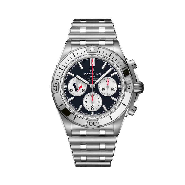 Chronomat B01 42 NFL Houston Texans Edition, reference AB01342B1CBA1. Link to product details.