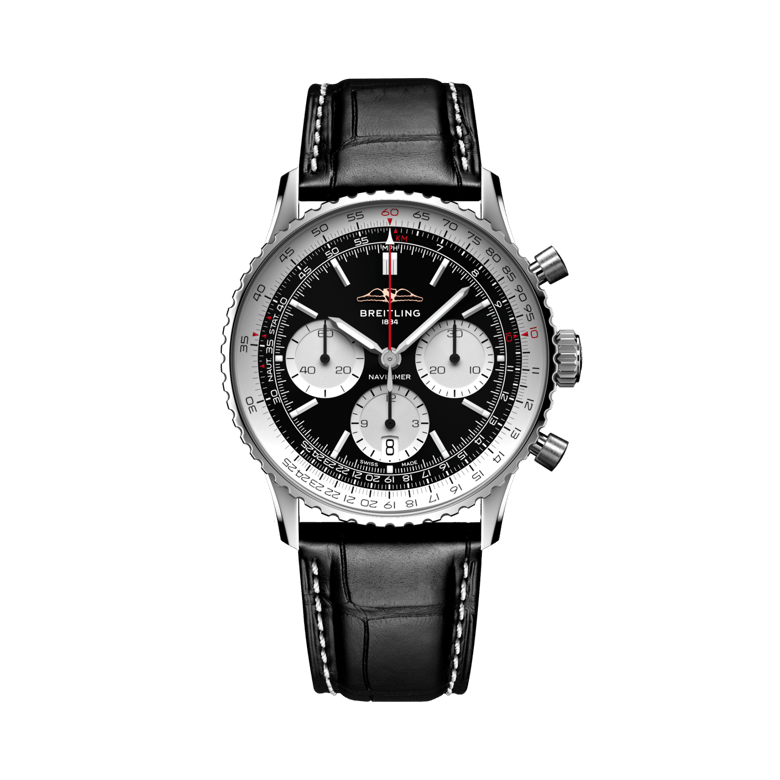 Navitimer B01 Chronograph 41, reference AB0139211B1P1. Link to product details.