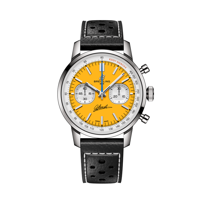Top Time B01 Chronograph 41 Eddy Merckx, reference AB01762C1I1X1. Link to product details.