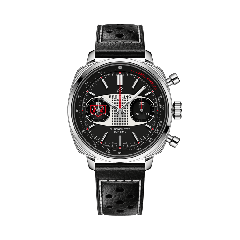 トップタイム B01 レーシング 仮面ライダー リミテッド、リファレンス AB01774A1B1X1。 商品詳細ページへのリンク。