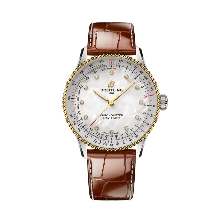 Navitimer Automatic 36, reference D173271A1A1P1. Link to product details.