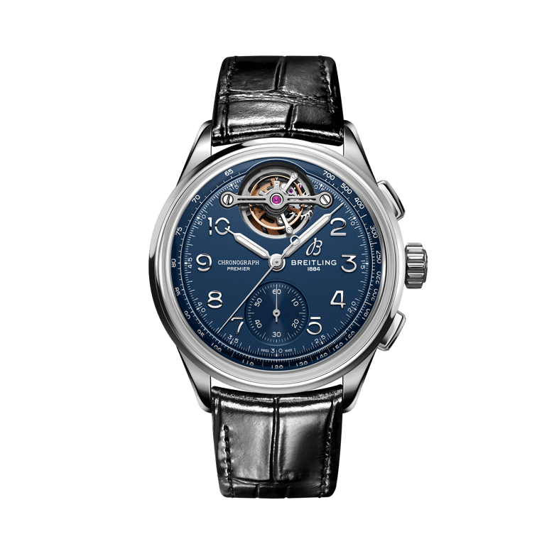 Premier B21 Chronograph Tourbillon 42 Willy Breitling, reference LB2120171C1P1. Link to product details.
