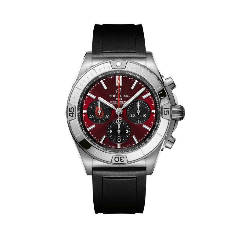 機械計時B01 腕表42龍年，貨號 PB01342A1K1S1。 連結到產品詳細頁。