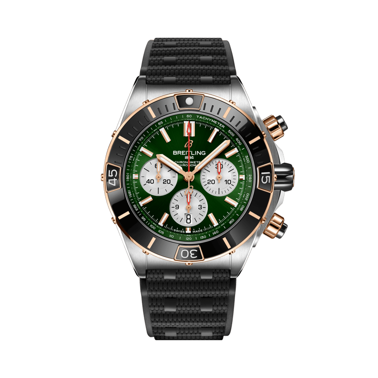 Super Chronomat B01 44, referencia UB01361A1L1S1. Enlace a detalles del producto.