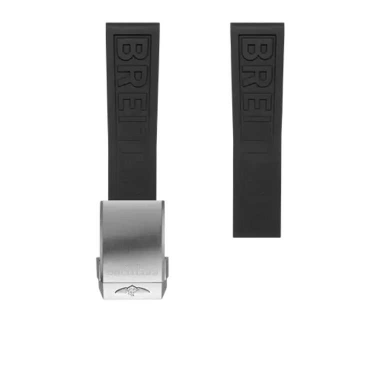 Black Diver Pro rubber strap, reference 151S. Link to product details.
