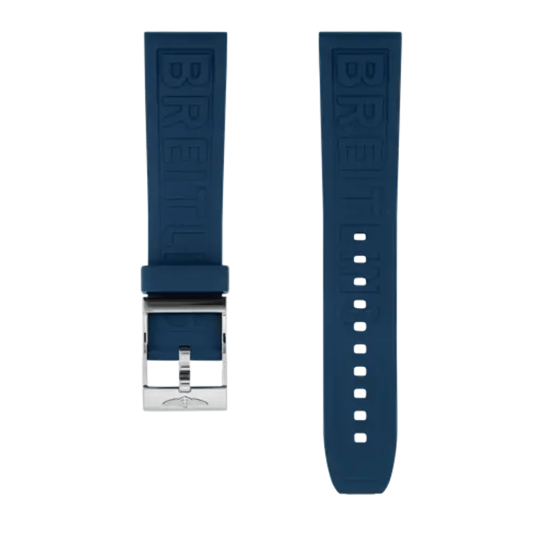 Bracelet en caoutchouc Diver Pro bleu, référence 158S. Lien vers les détails du produit.